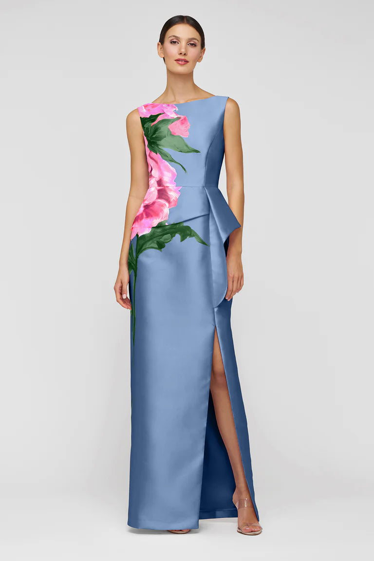 Luciana Column Gown