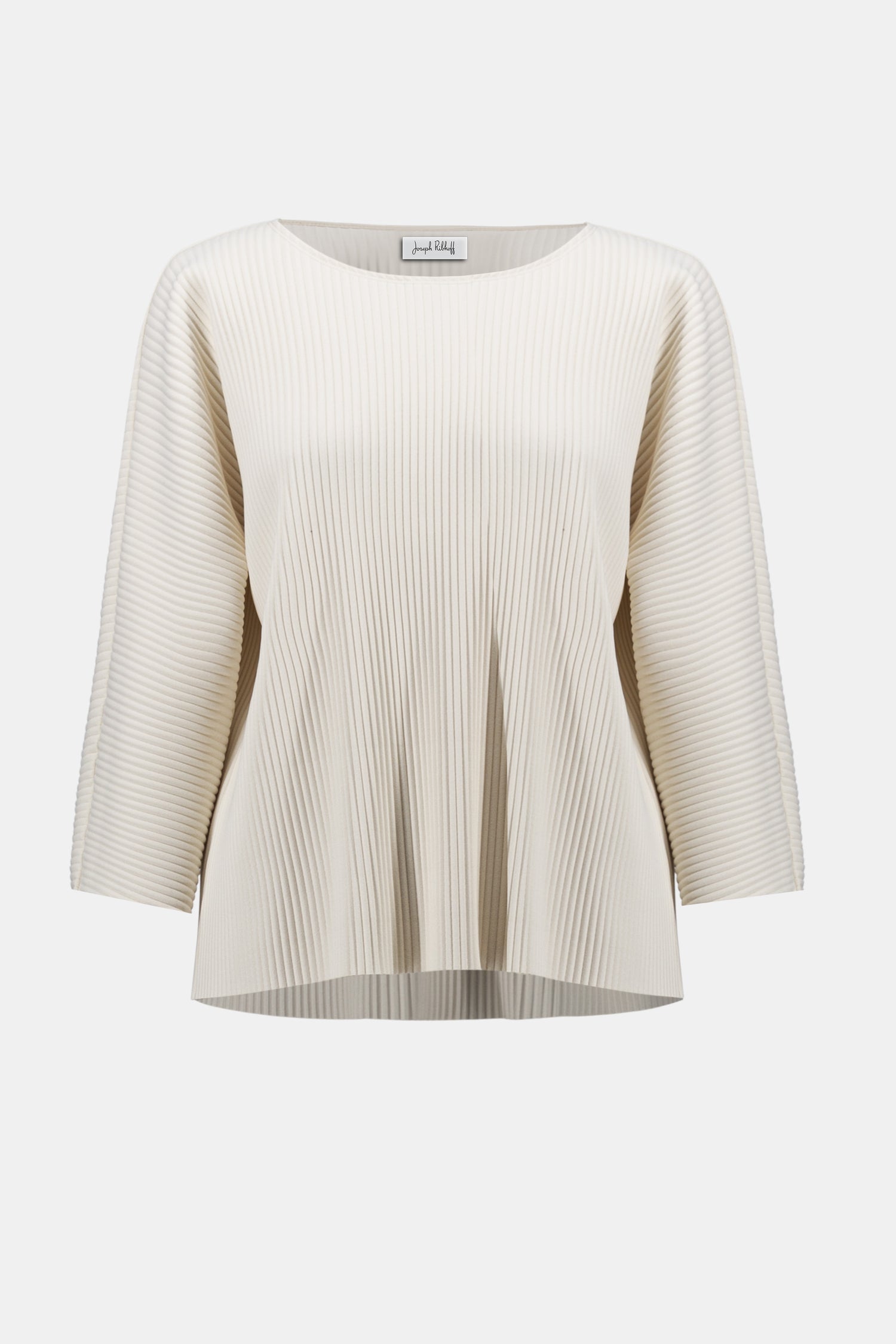 Joseph Ribkoff | Pleated Scuba Boxy Top
