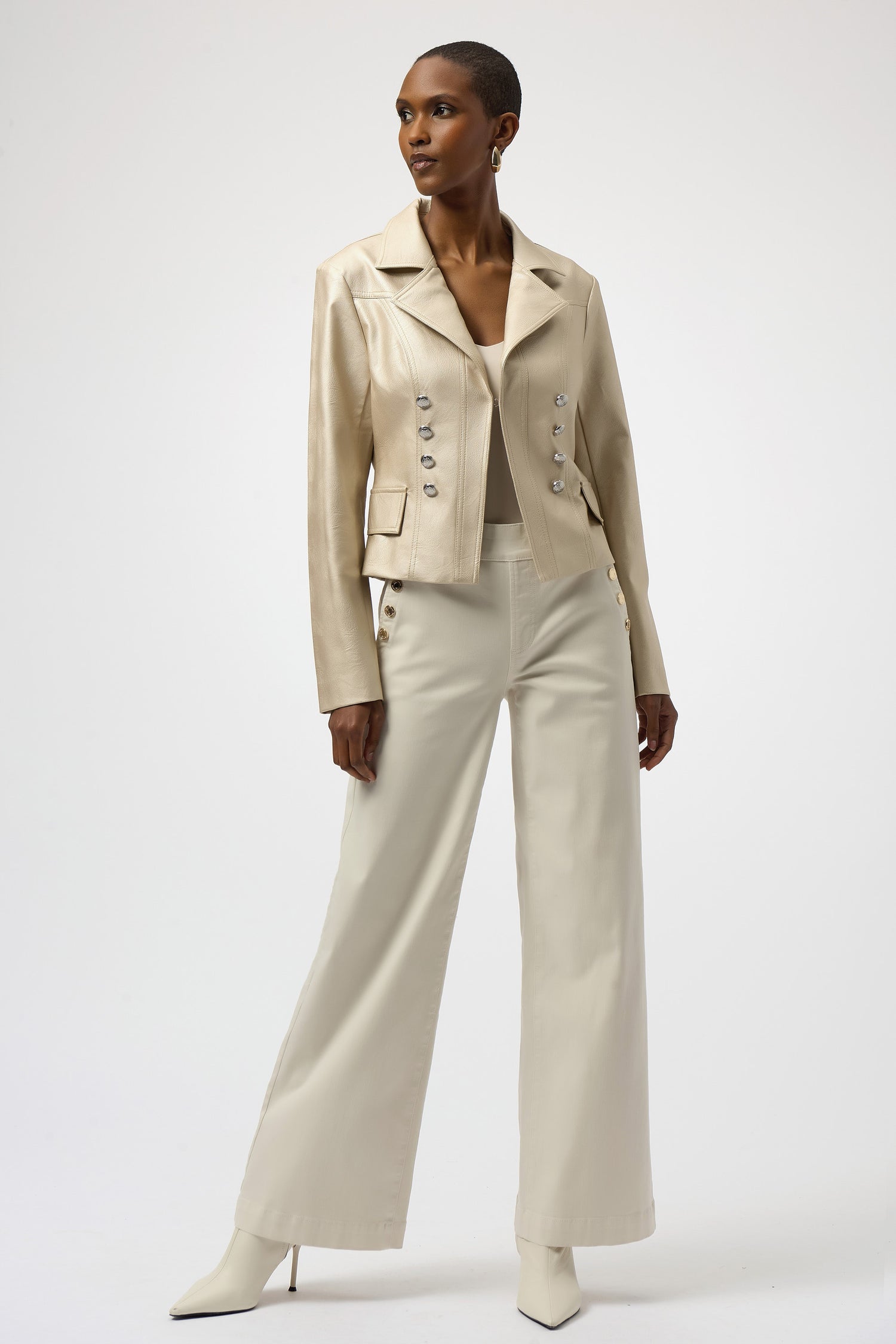 Joseph Ribkoff | Notched Collar Fitted Jacket