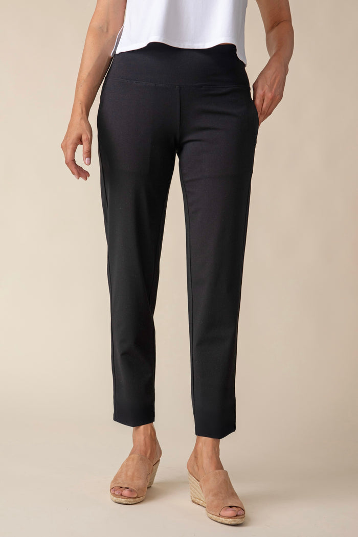 Black Straight Pant