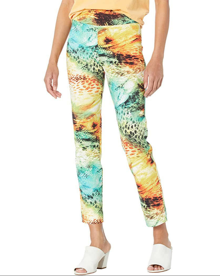 Krazy Larry P507 Pull on Pant - Peacock