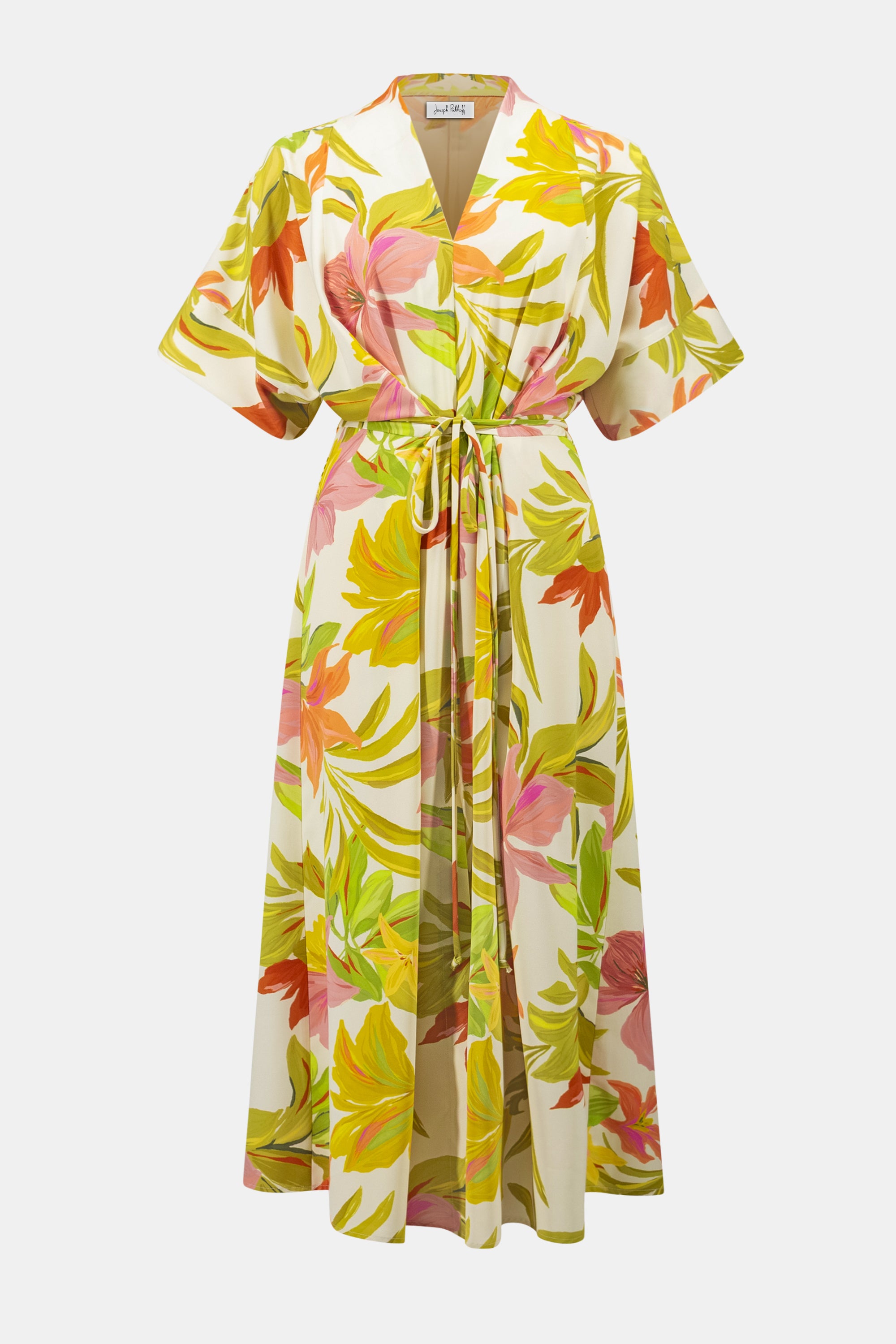Tropical Print Dress