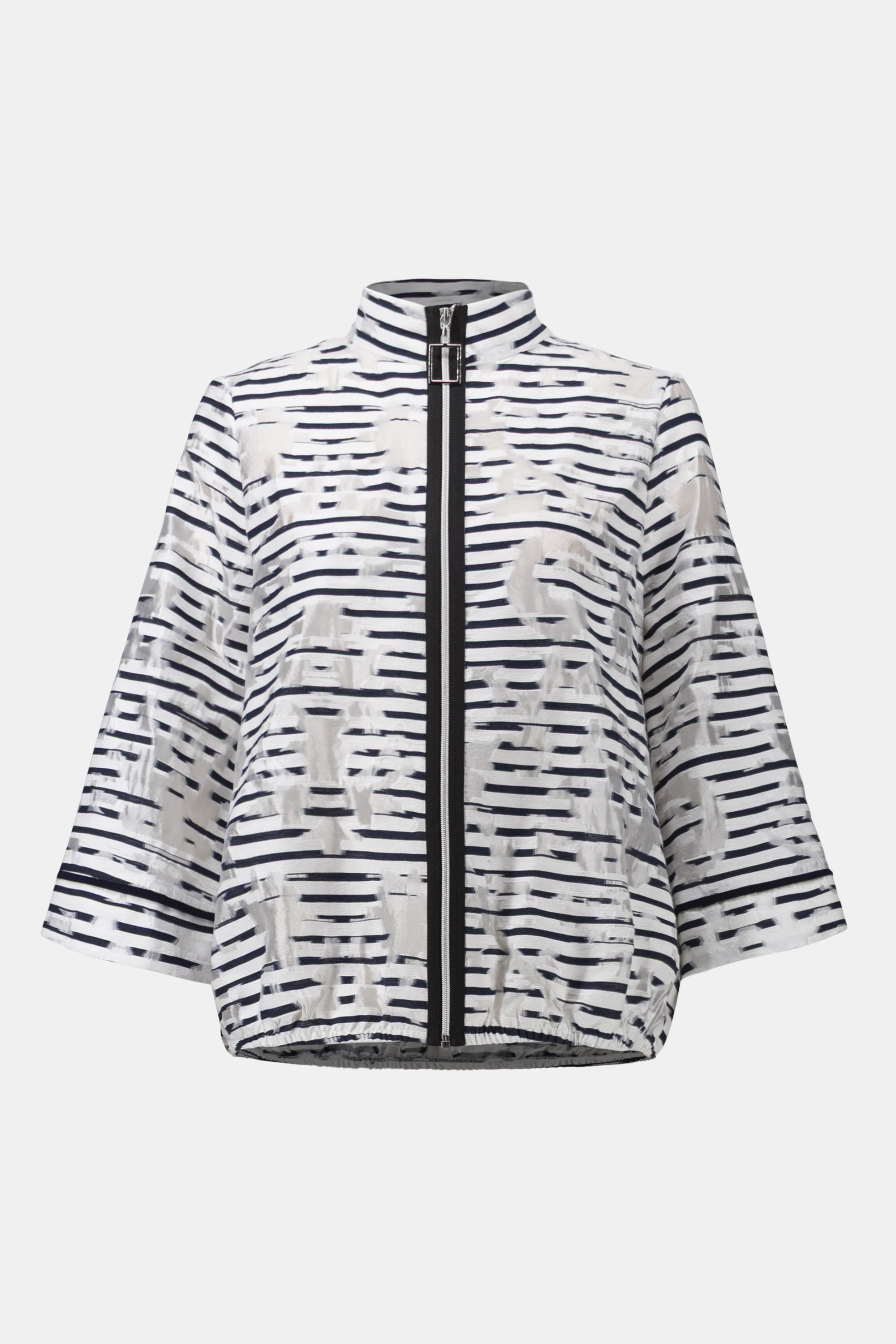 Striped Bomber Jacket