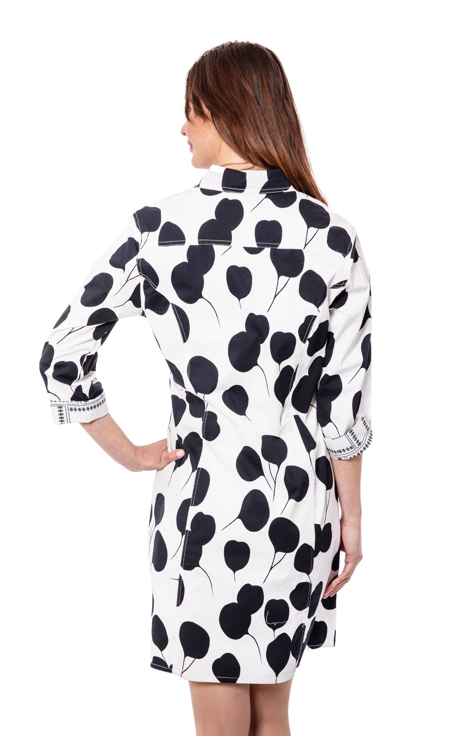 Sag Harbor Dress Ginko Leaves