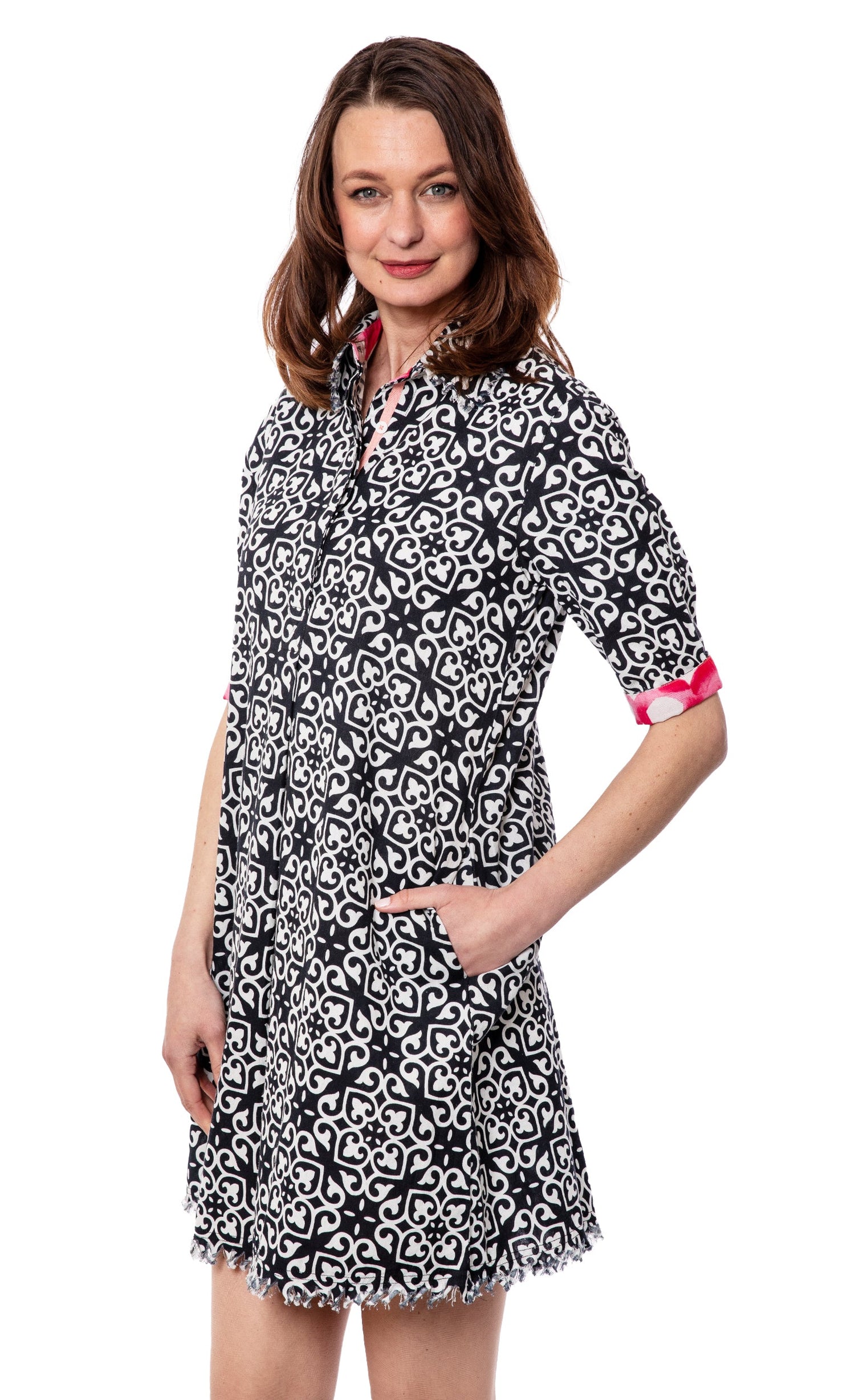 Chatham Black White Geo