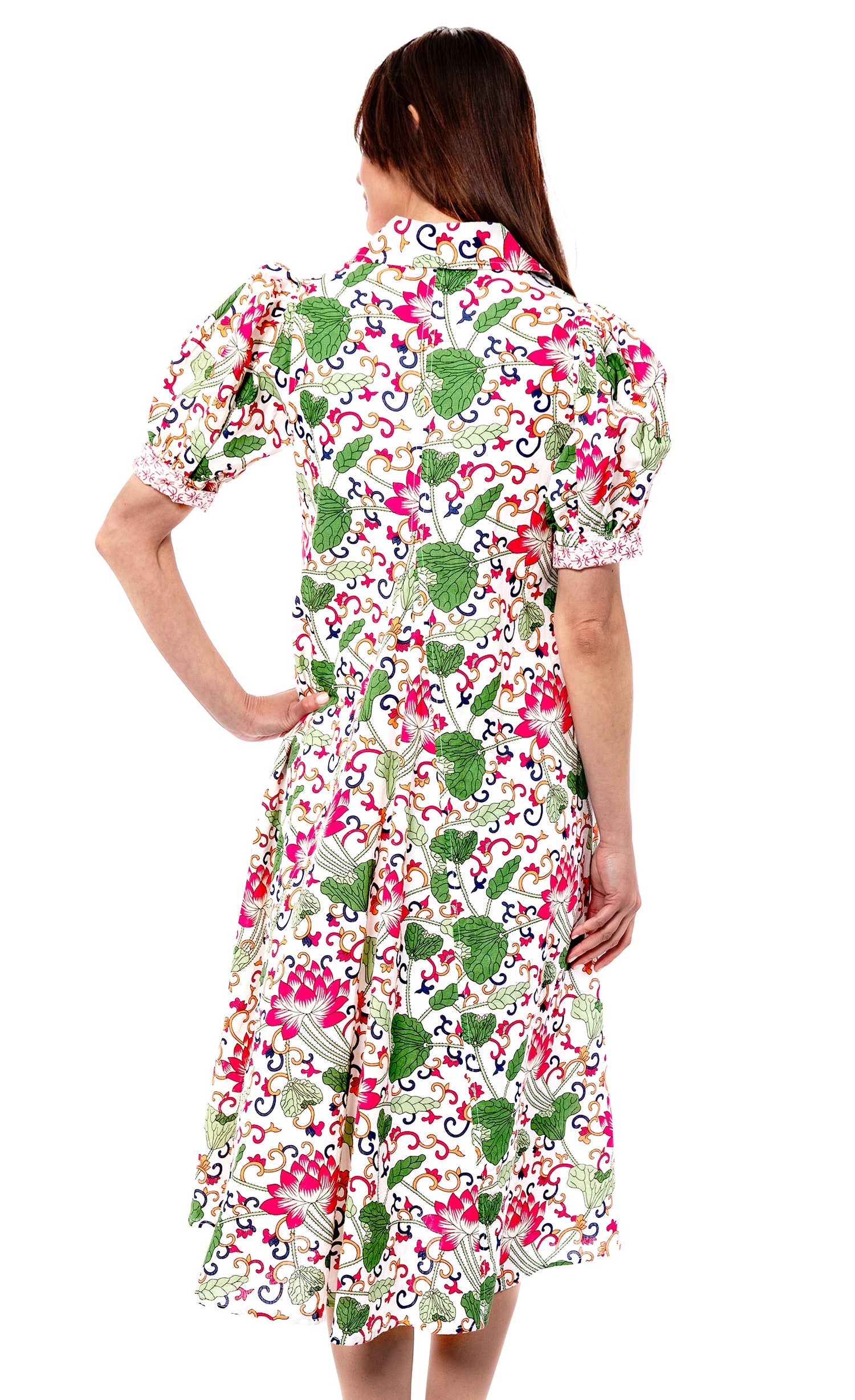 Montauk Dress White Floral