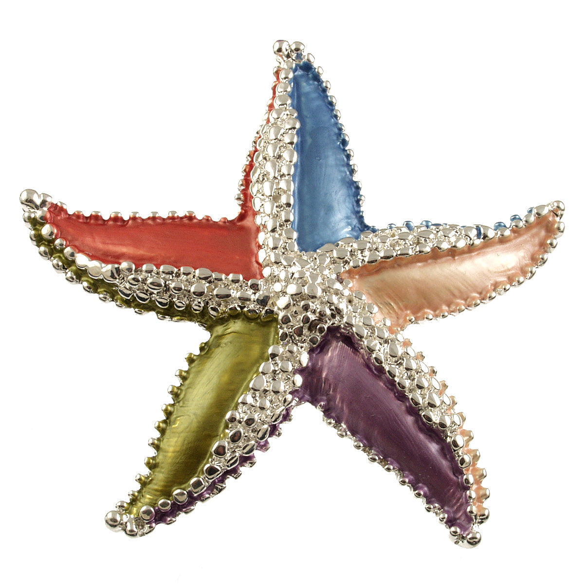 Starfish Brooch - Multicolor