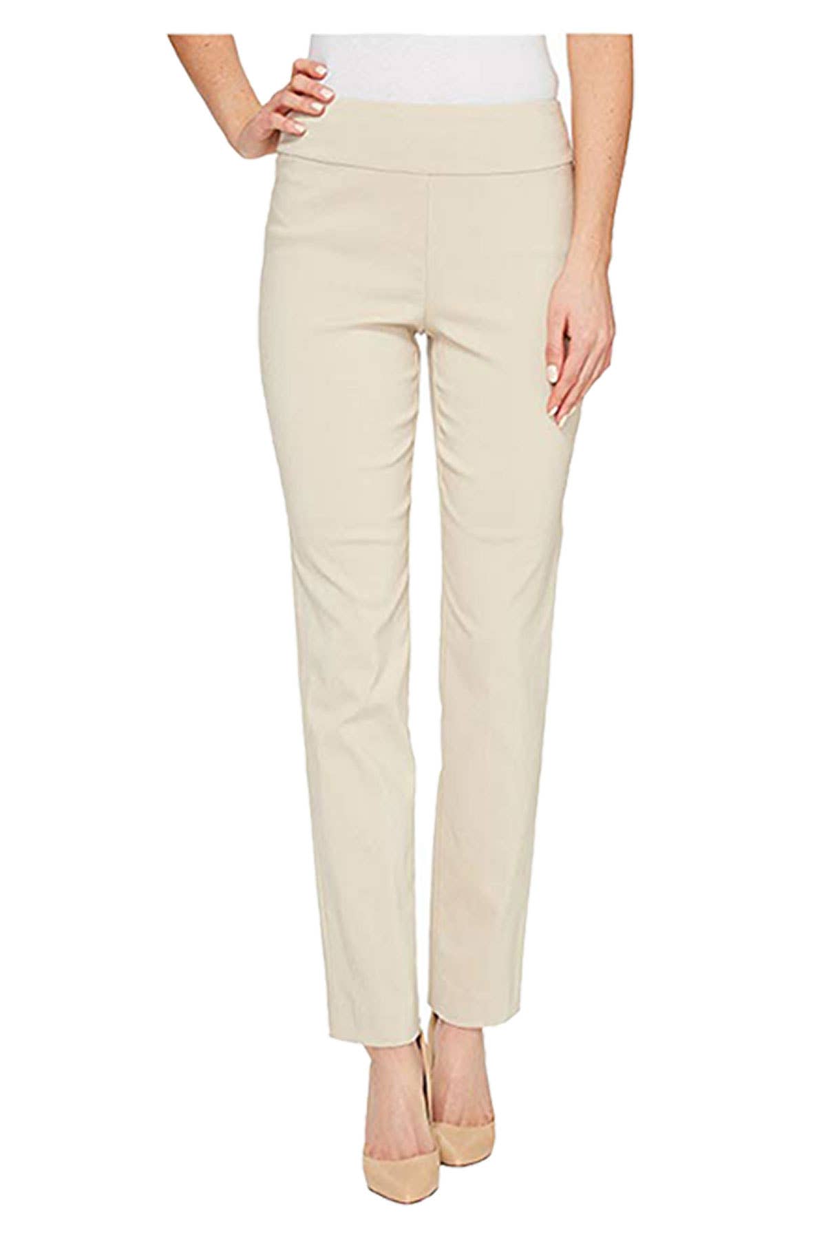 Krazy Larry Pull on Pant - Stone