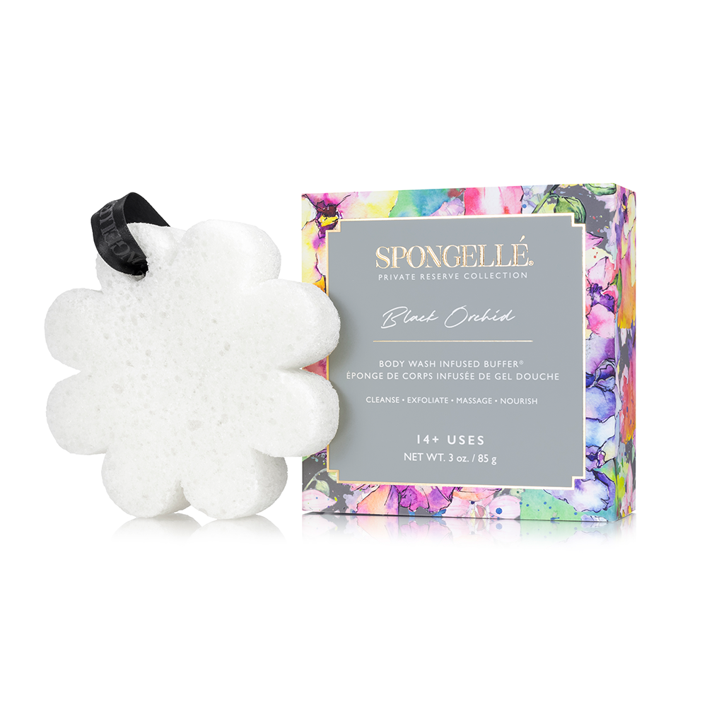 Spongelle | Boxed Flower Built-In Body Wash + Buffer Private Collection