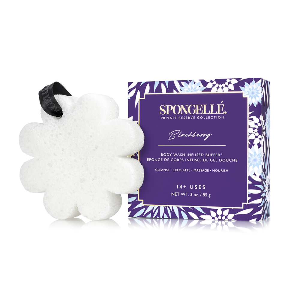 Spongelle | Boxed Flower Built-In Body Wash + Buffer Private Collection