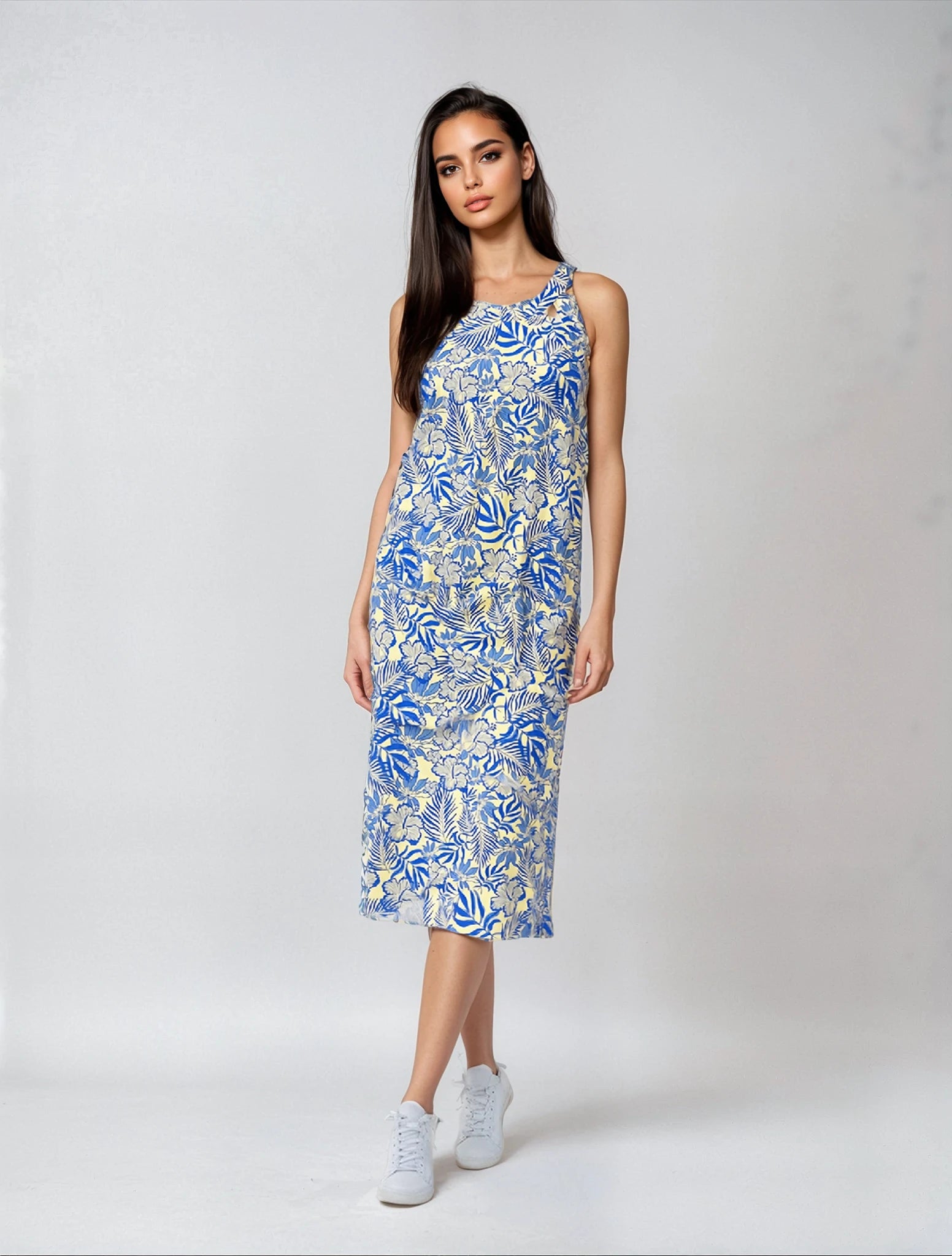 Lulu B | Halter Sexy Maxi Dress