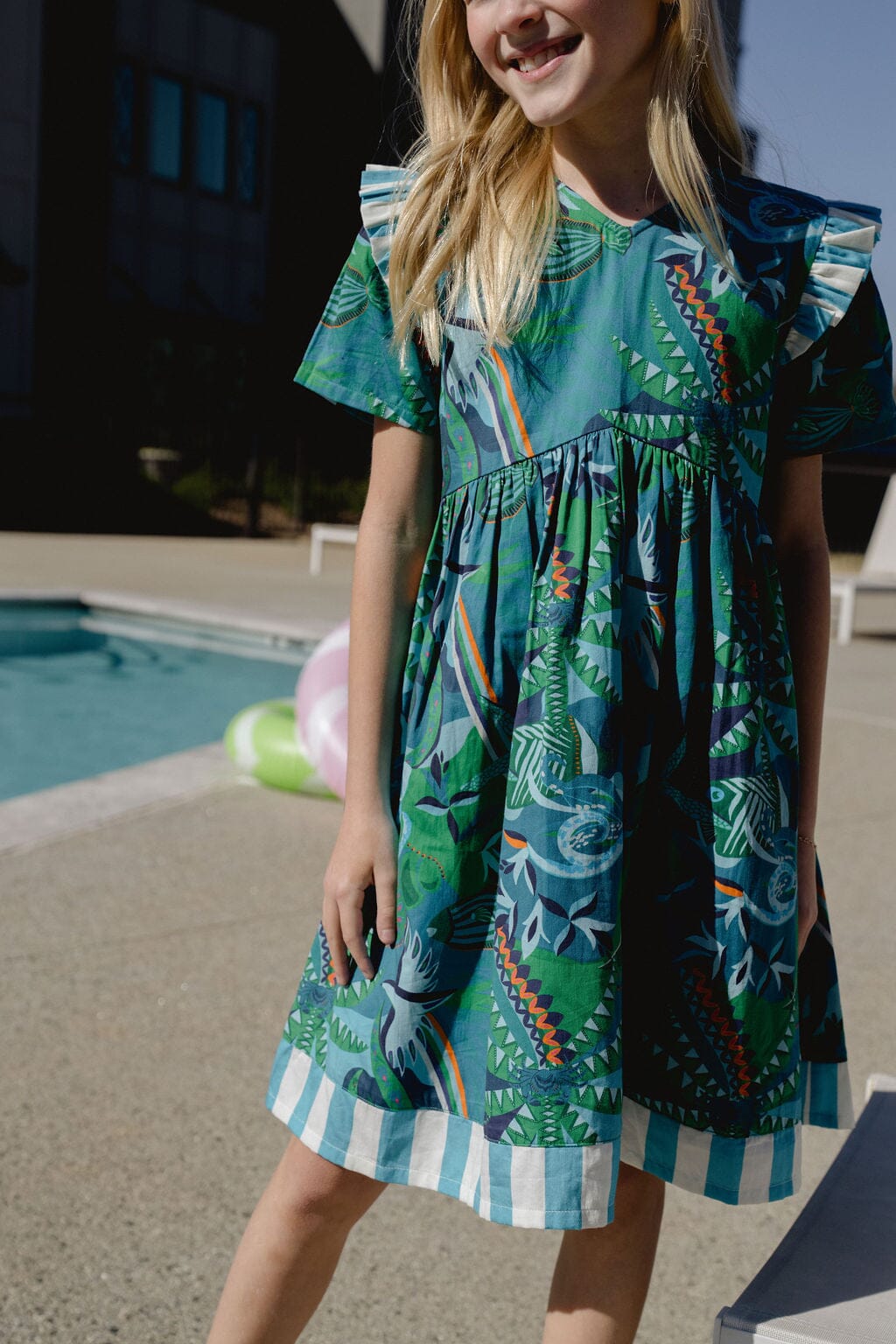 Briton Court | Girls Lotus Dress