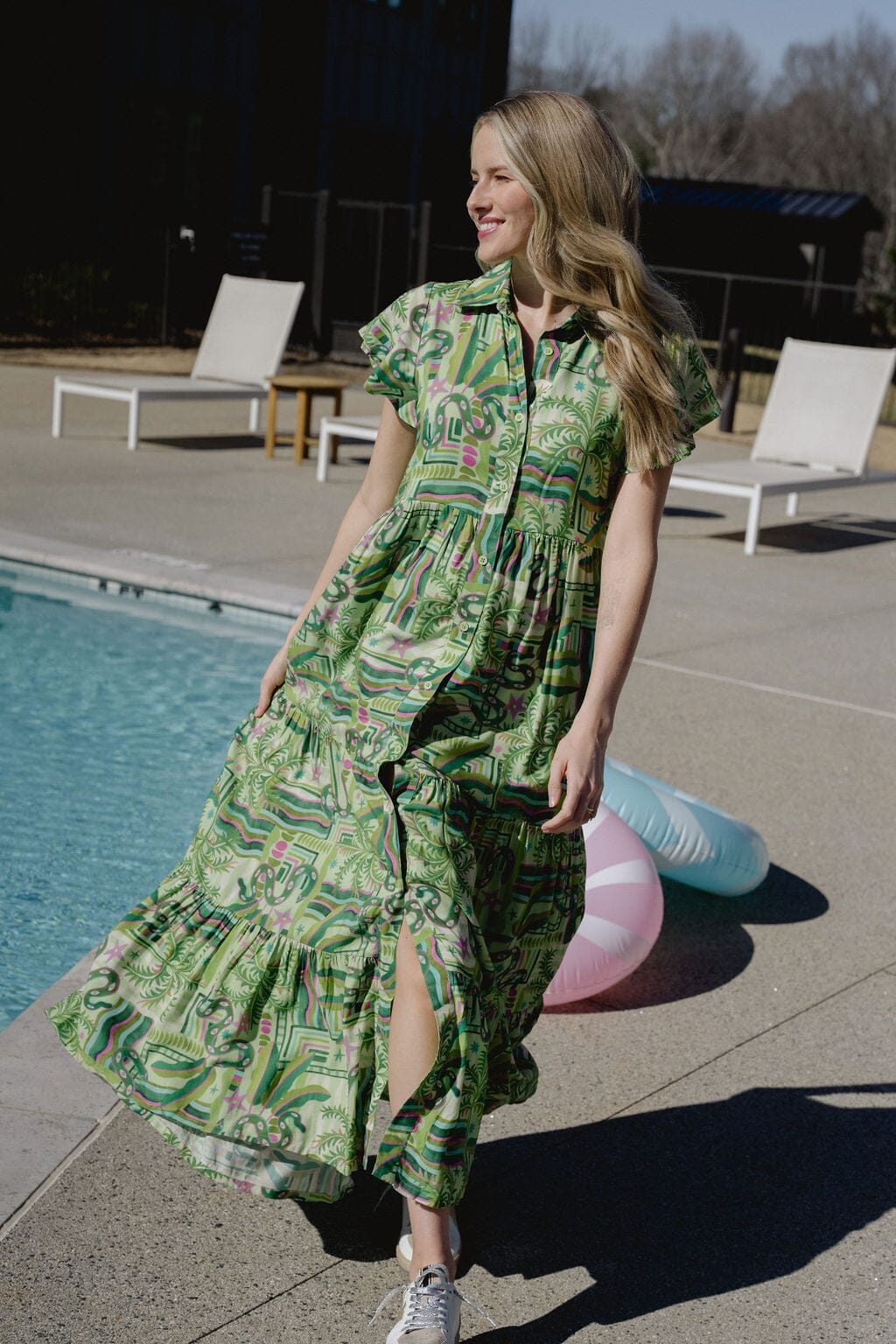 Briton Court | Frenchi Maxi | Summer Green
