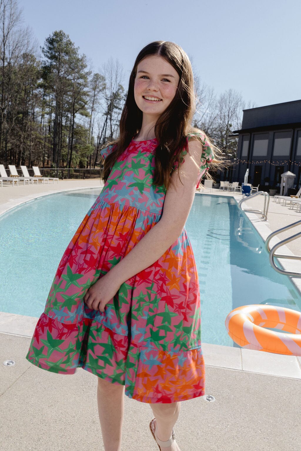 Briton Court | Girls Logan Dress | Starfish