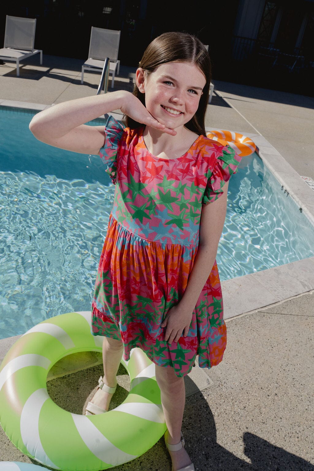 Briton Court | Girls Logan Dress | Starfish