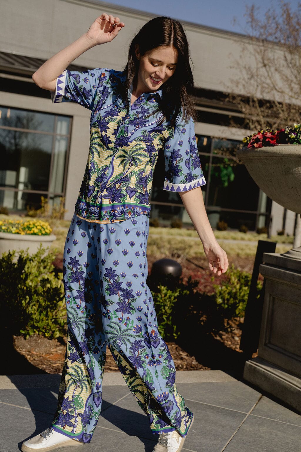Sarah Pant - Blue Lotus