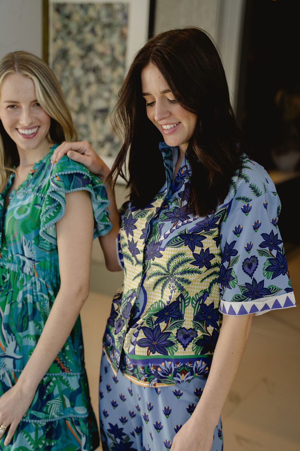 Briton Court | Joanna Top | Blue Lotus