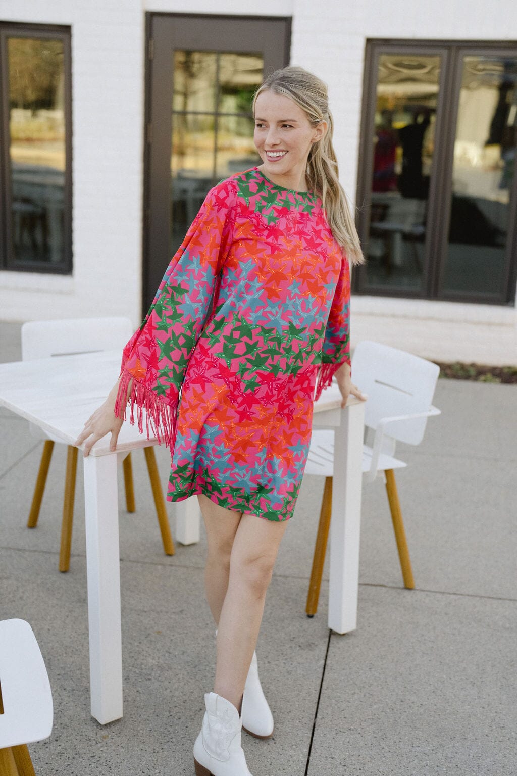 Briton Court | Silvia Fringe Dress - Starfish