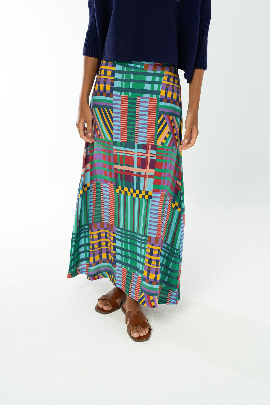 Tiffany Skirt- Fall Plaid