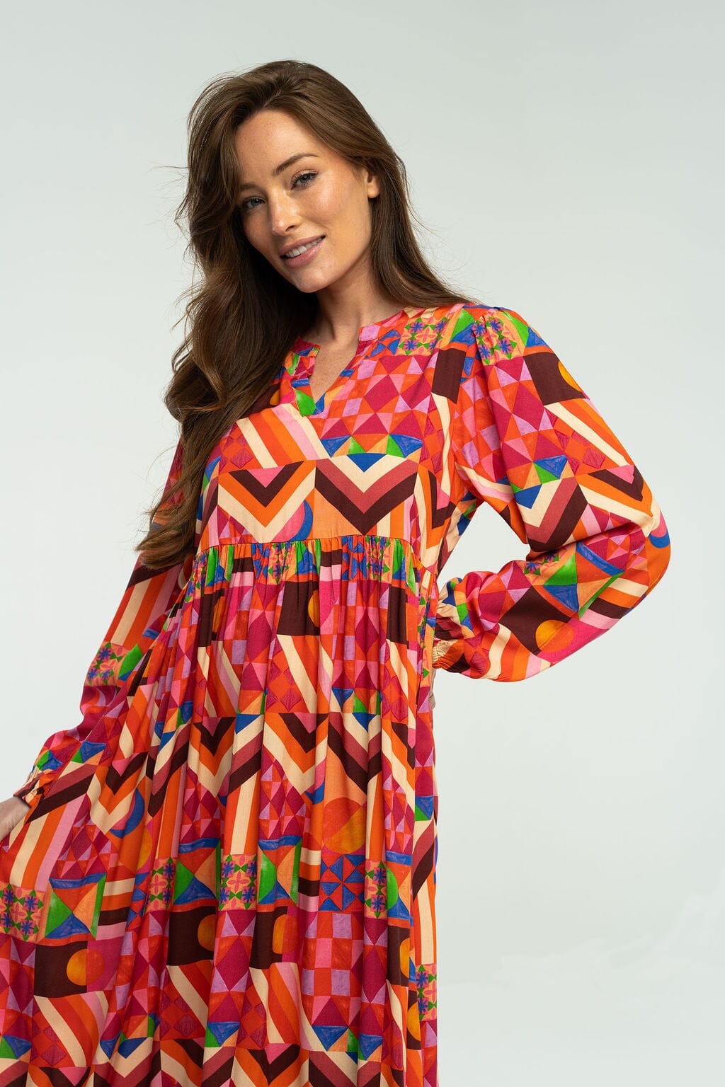 Long Sleeve Jenny Maxi