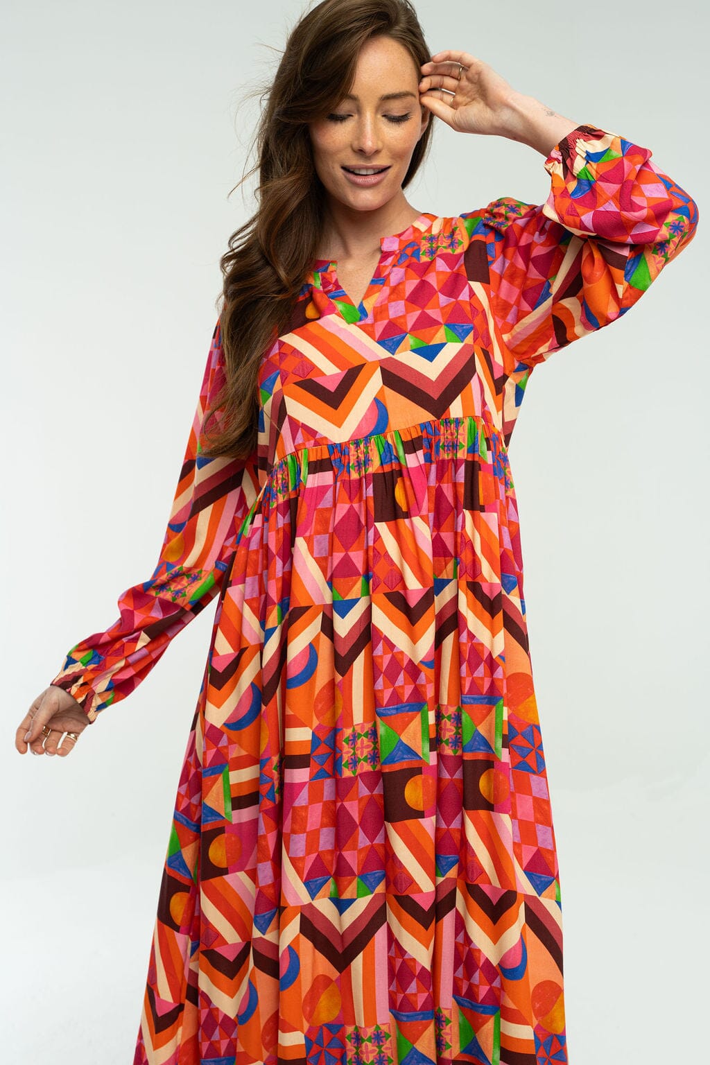 Long Sleeve Jenny Maxi