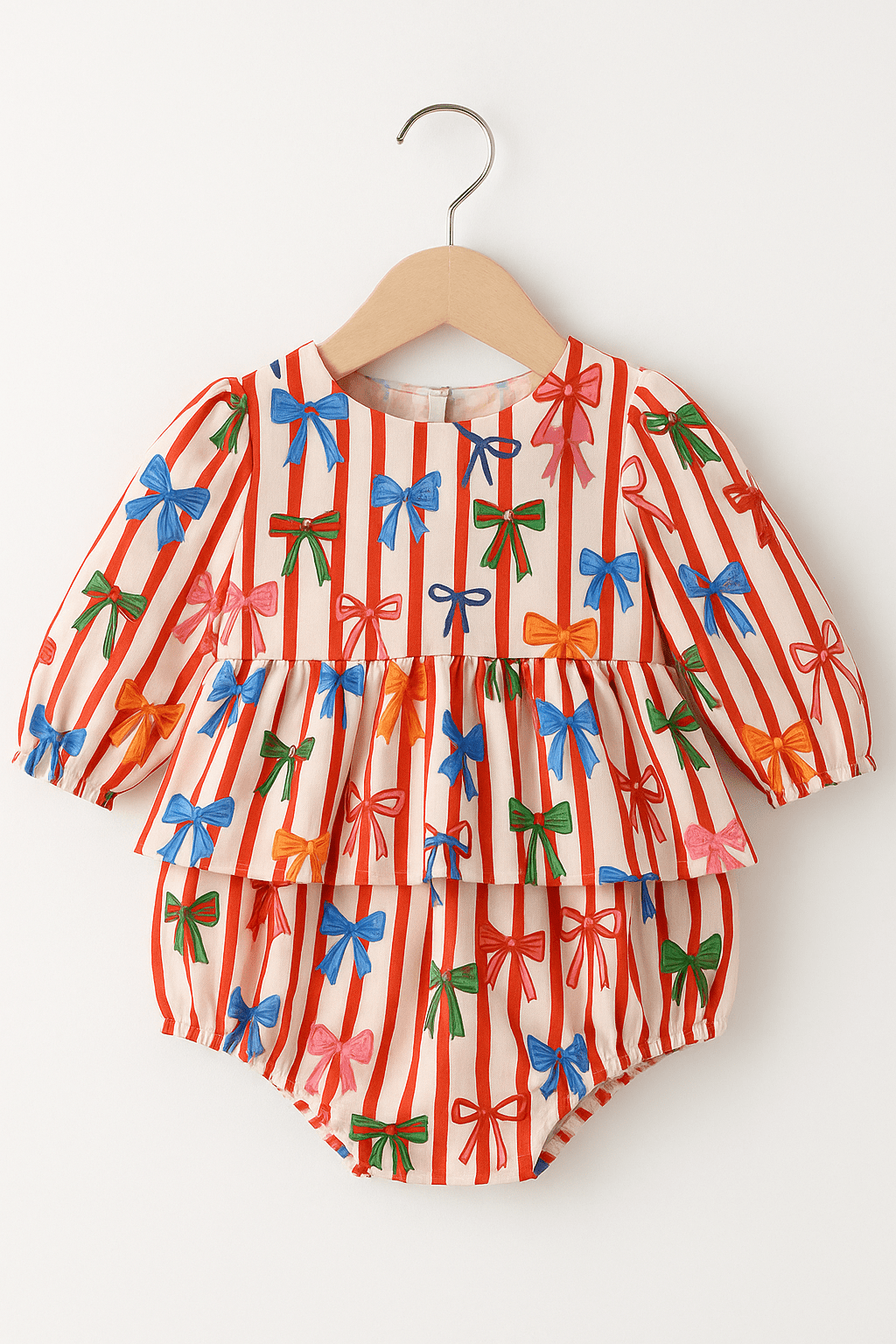 Holiday Bows Goldie Bubble