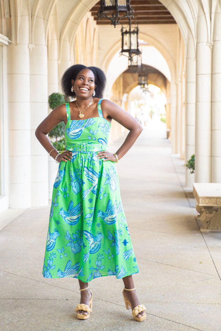 Sheridan French | San Miguel Dress - Maritime Songbird