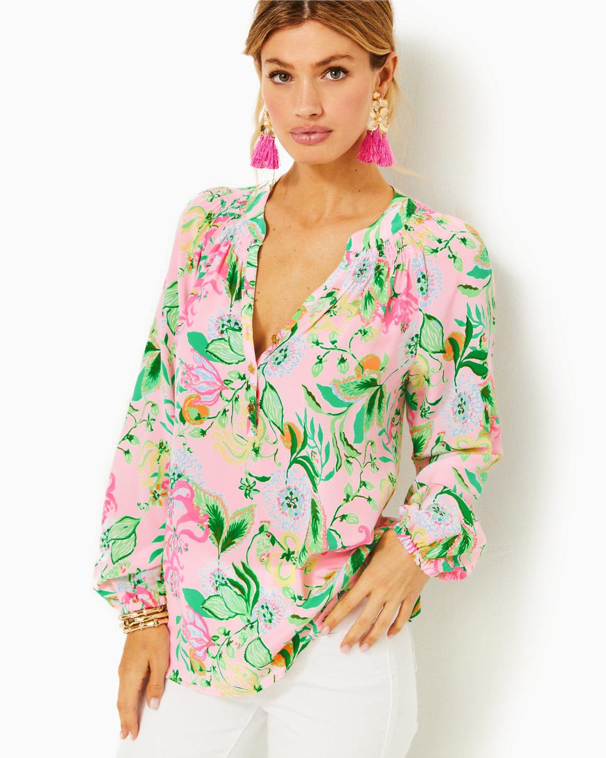 Elsa Silk Top