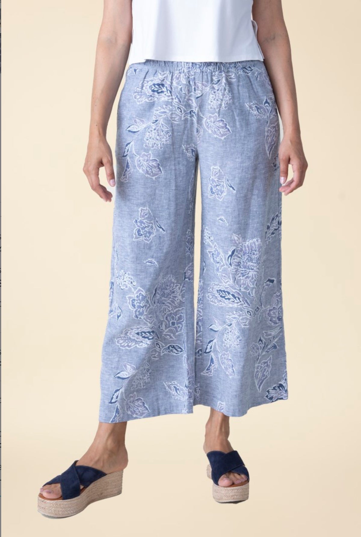 Habitat | Linen Bloomer Veranda Pant