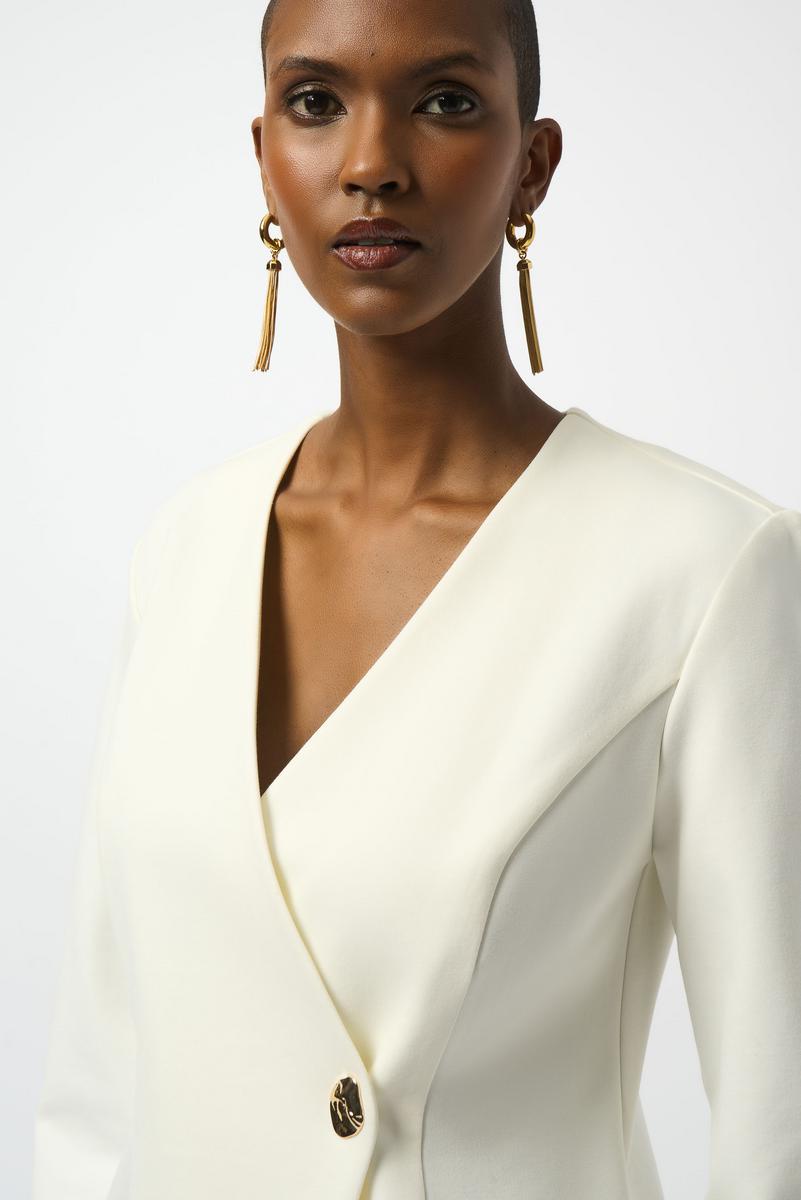 Joseph Ribkoff | Fitted Jacket - Vanilla