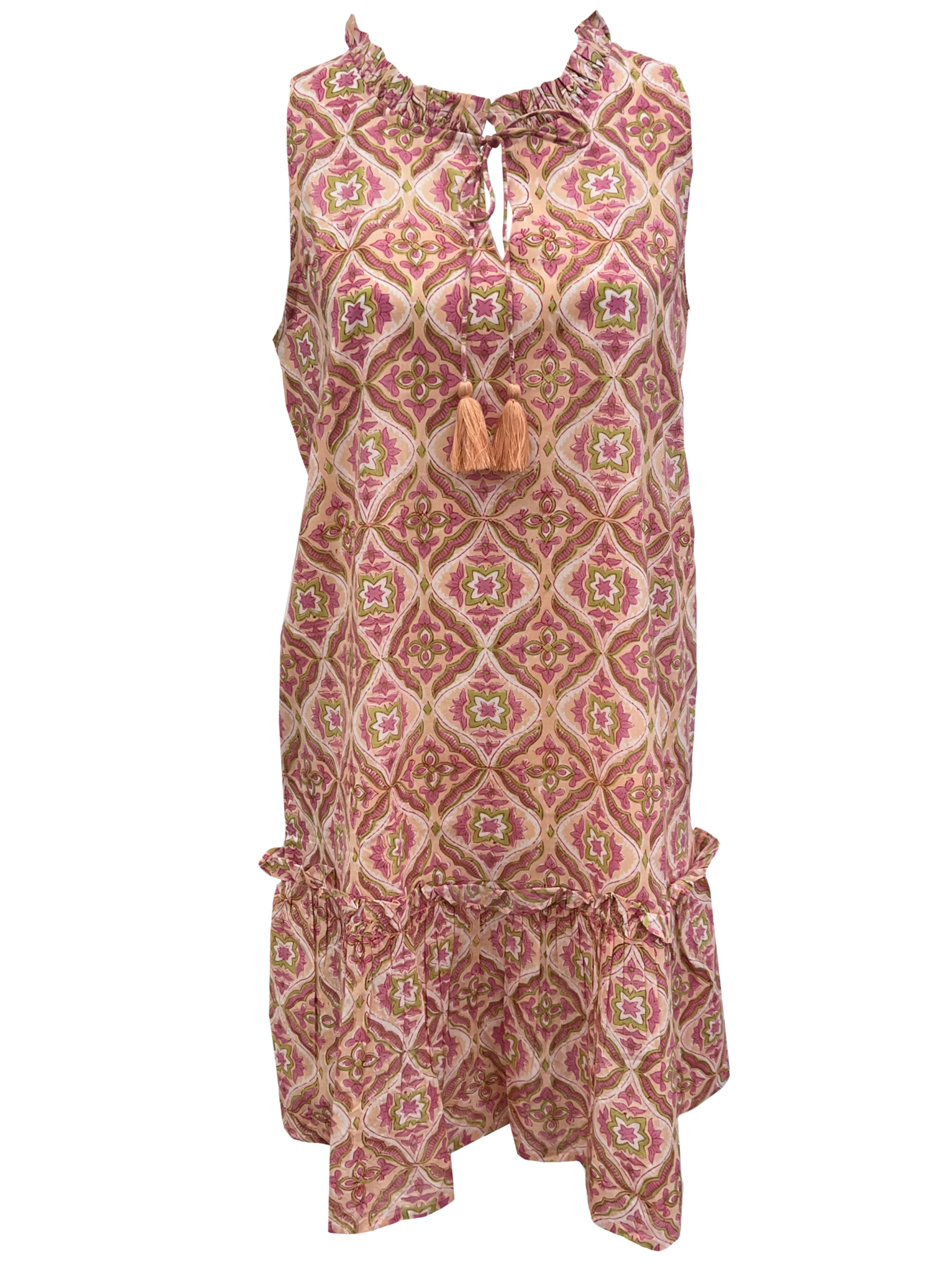 Soleil De Mer | Ella Mini Dress - Pinkgreen