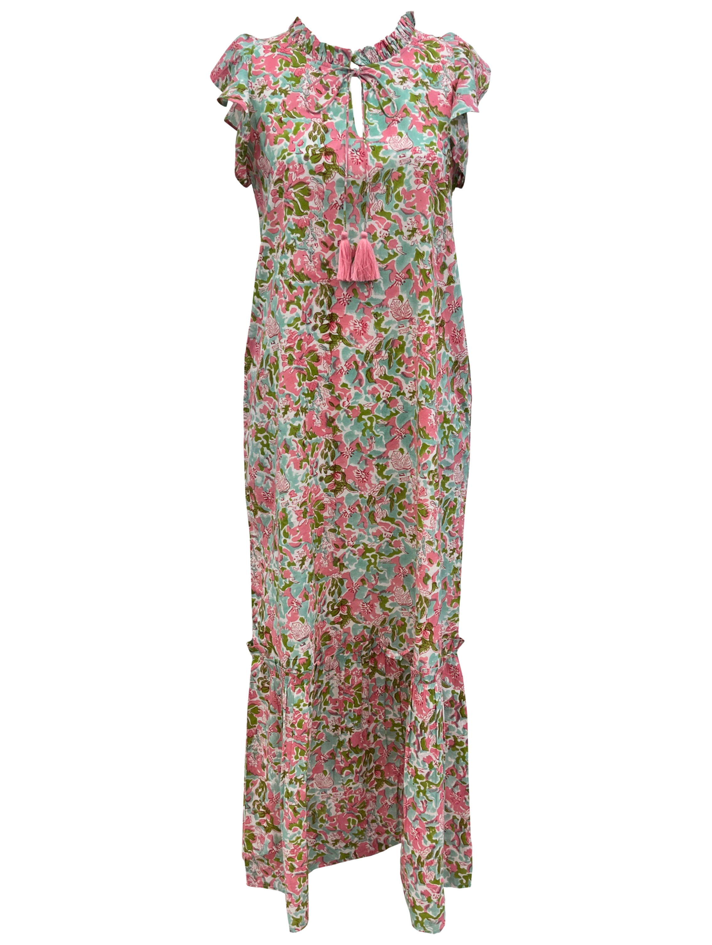 Soleil De Mer | Ella Maxi Dress - Pinkgreen