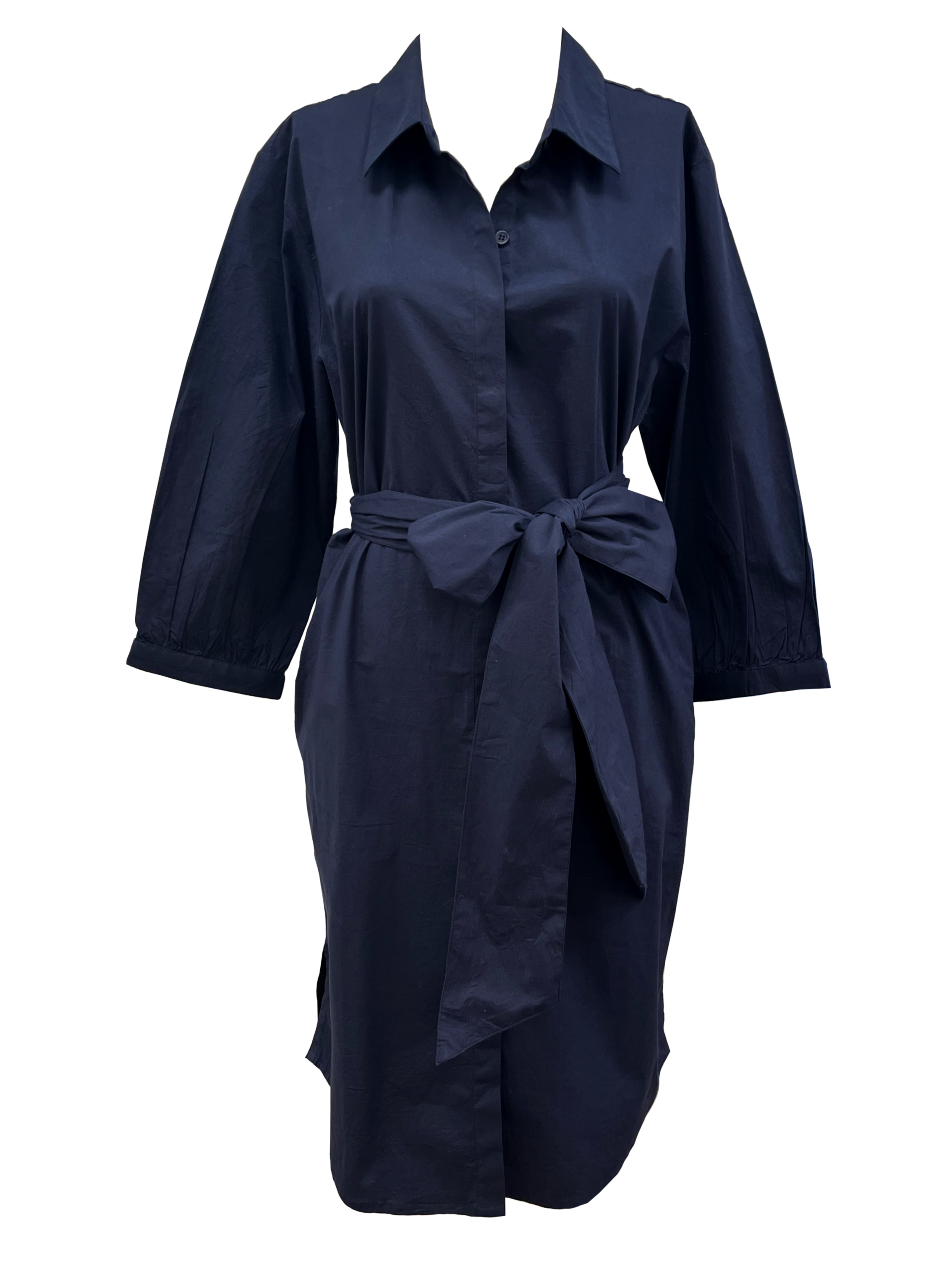 Rosey Midi Dress - Navy