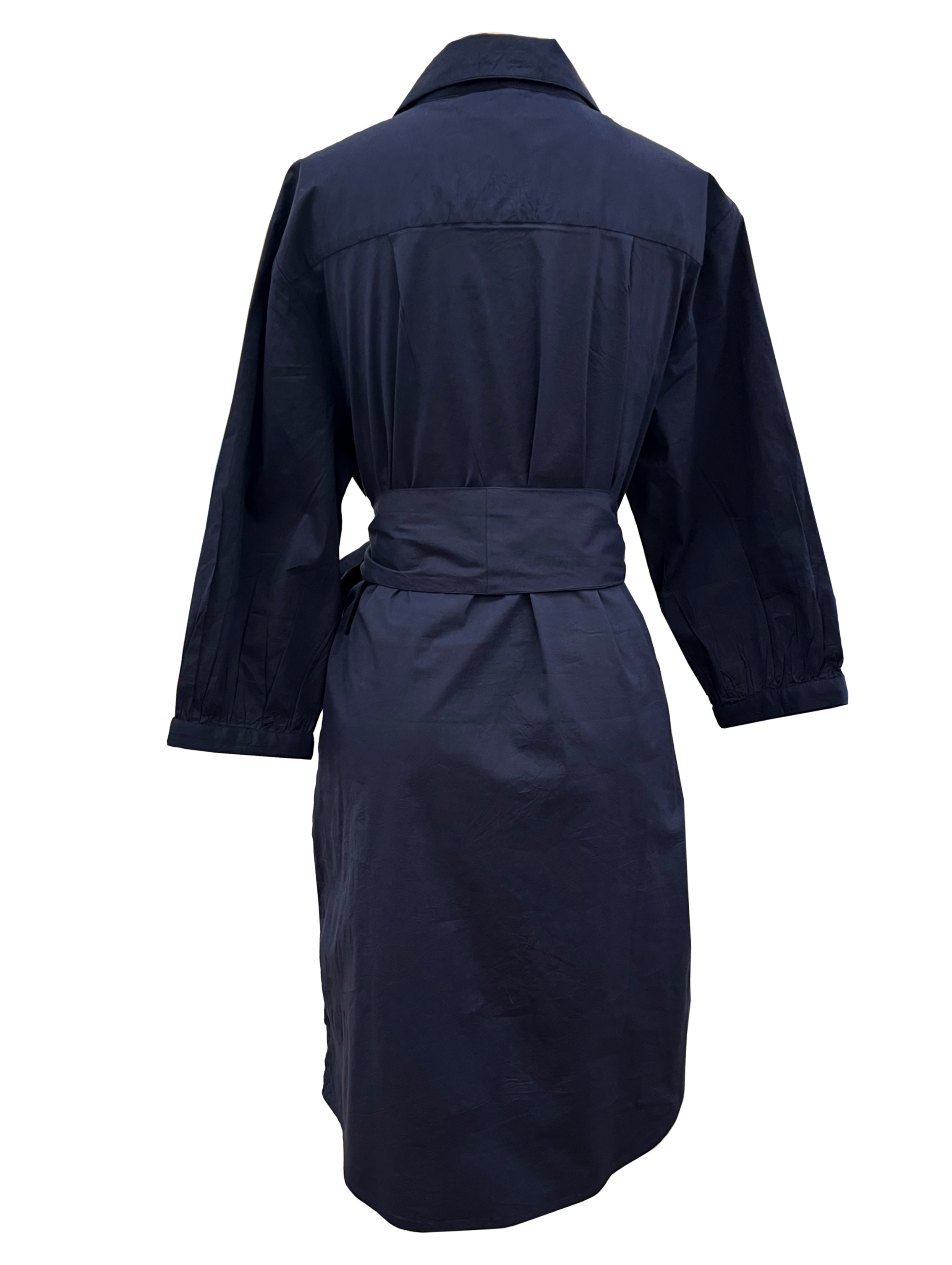 Rosey Midi Dress - Navy