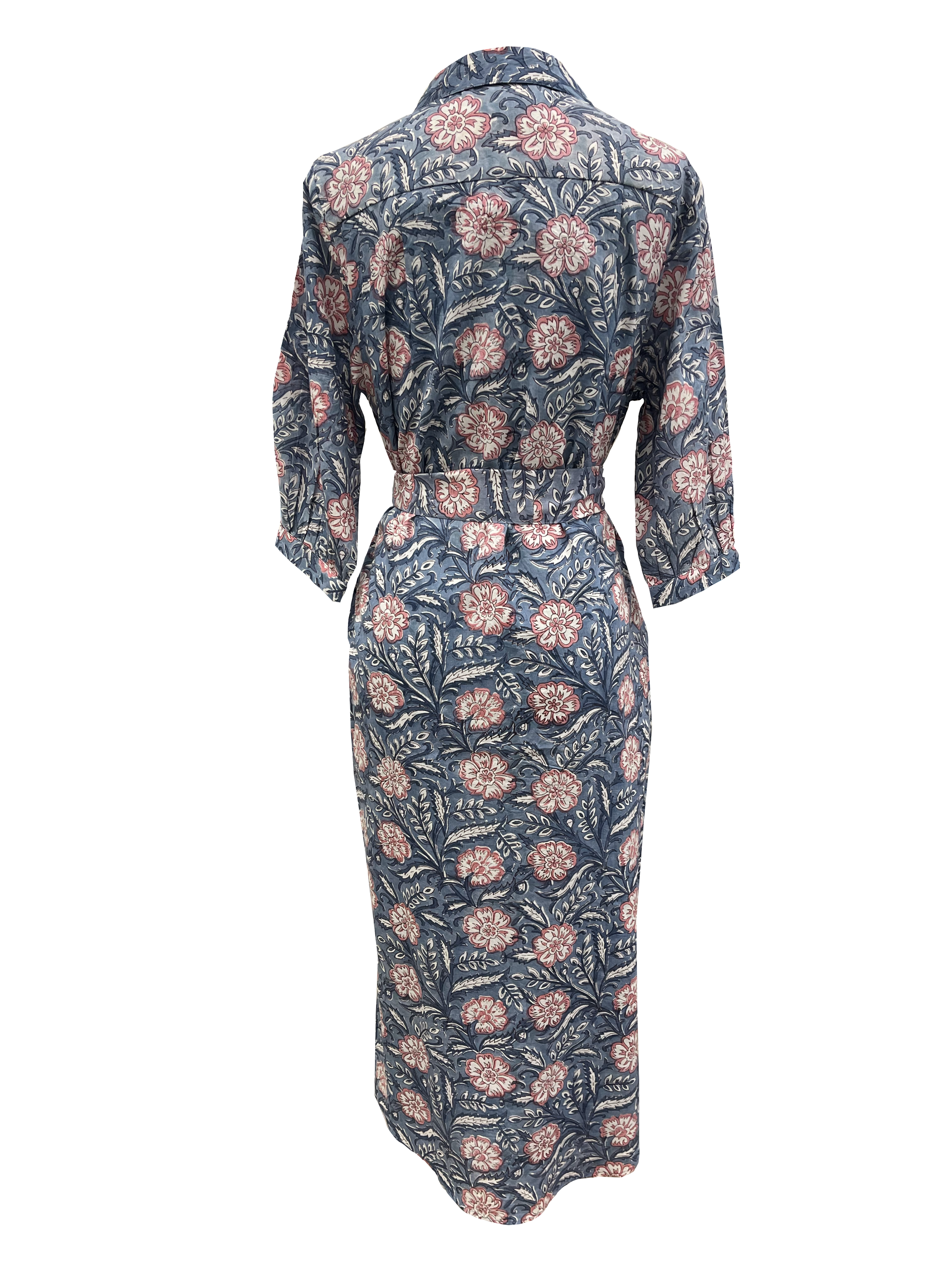 Soleil De Mer | Rosey Maxi Dress - Blue Pink