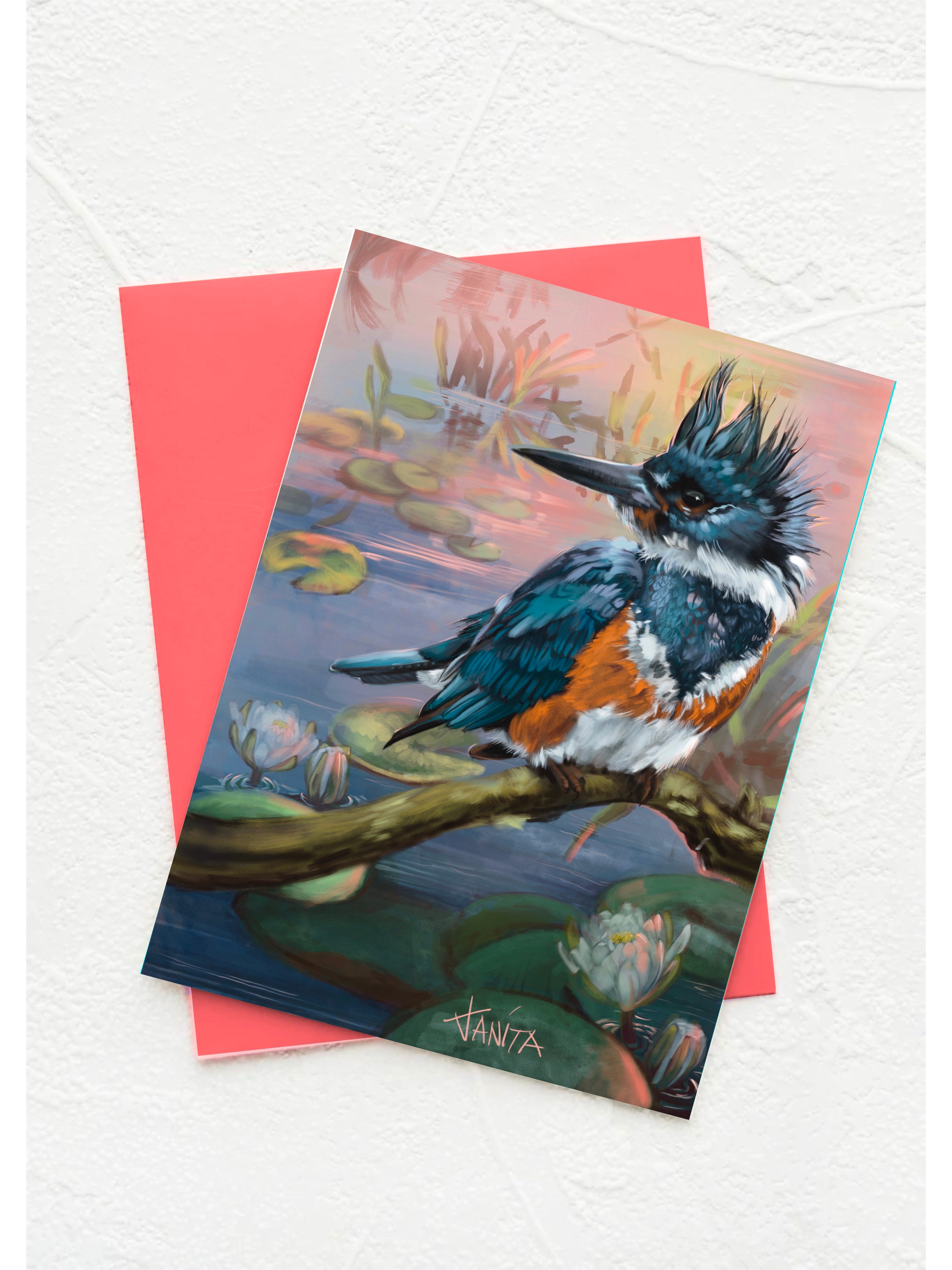 J Nelson | Birds Okeefenokee Cards 10 Pk | J Nelson | Cloister Collection Designer Fashion