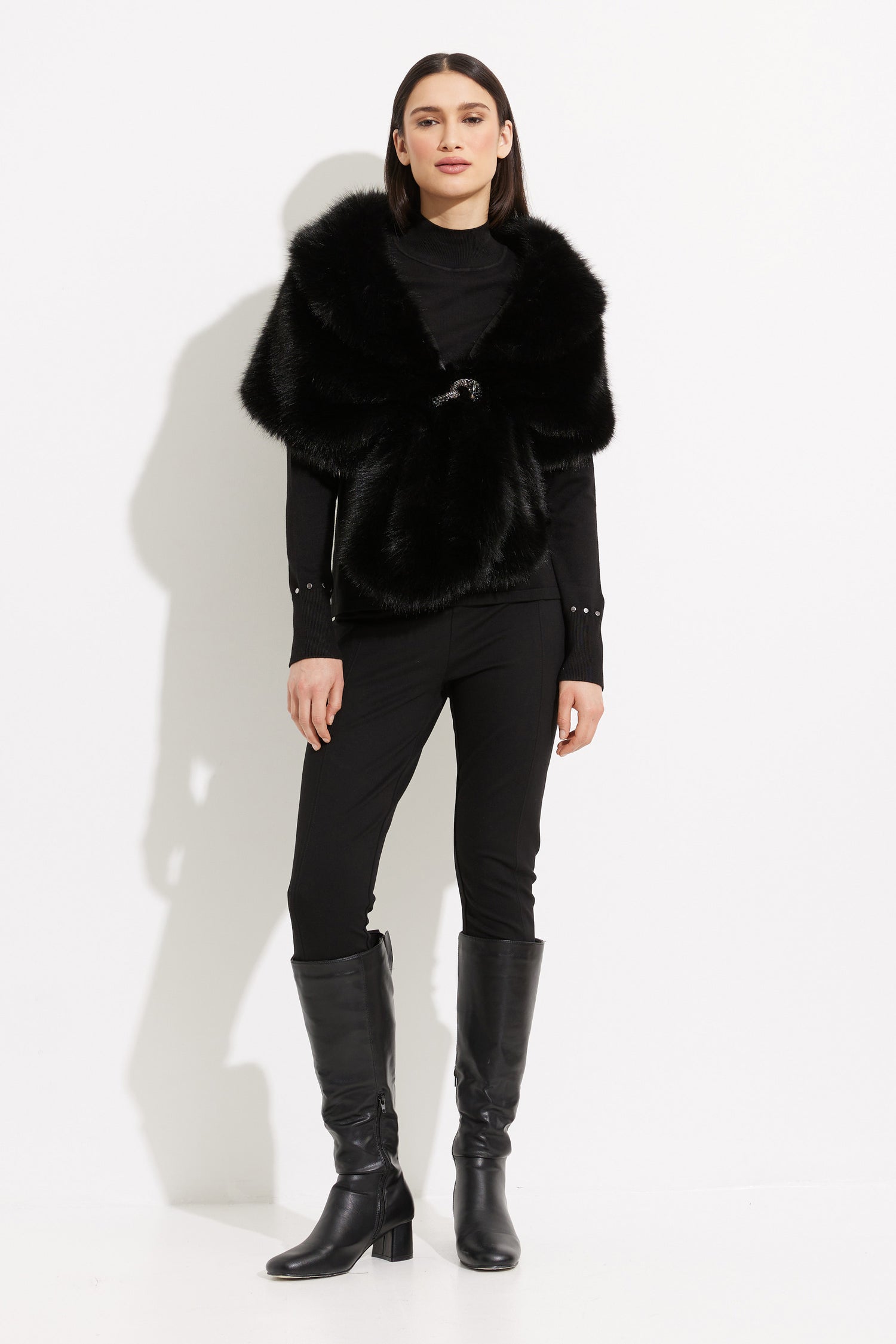 Joseph Ribkoff | Faux Fur Wrap