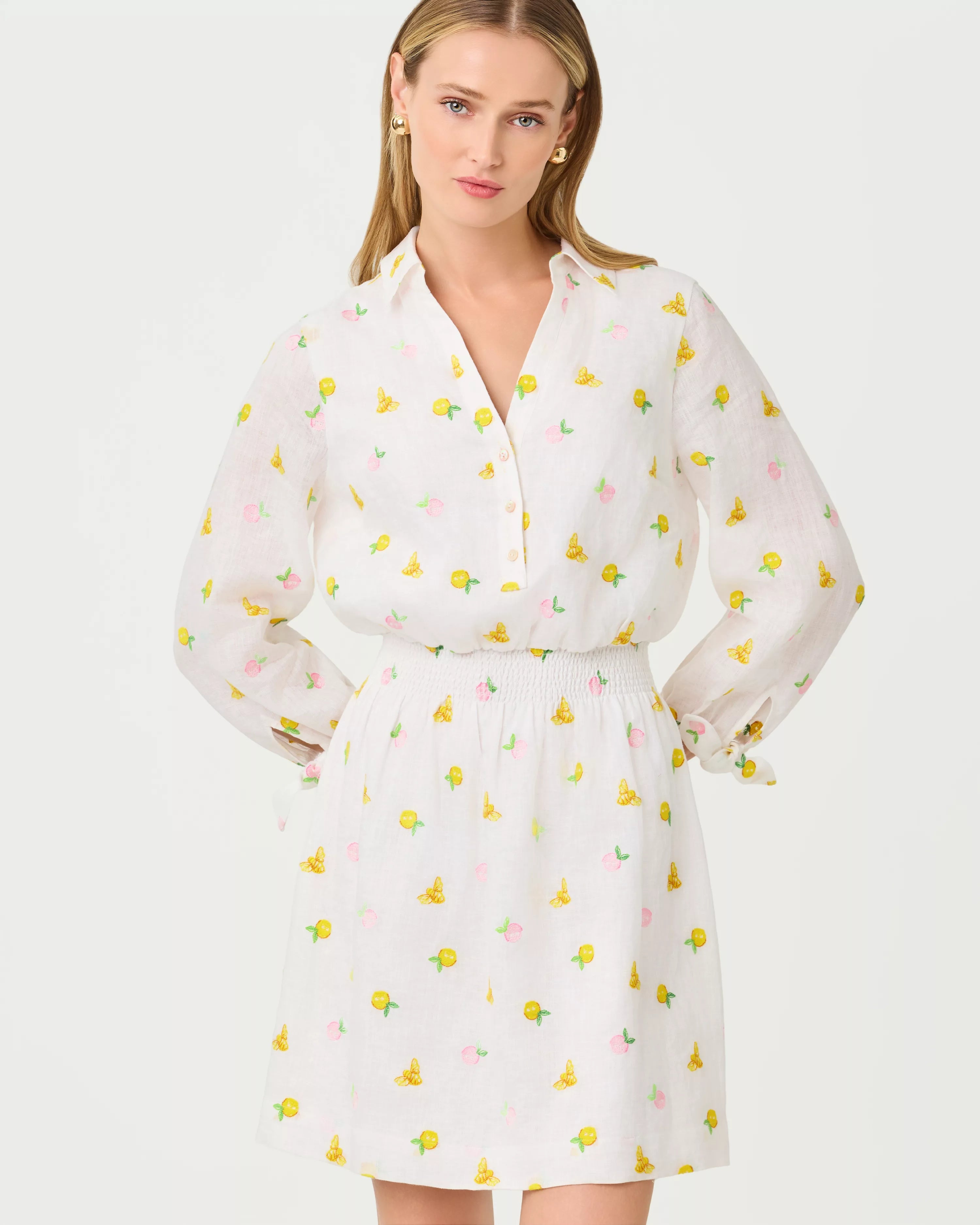 Abralynn Linen Shirtdress – Cloister Collection