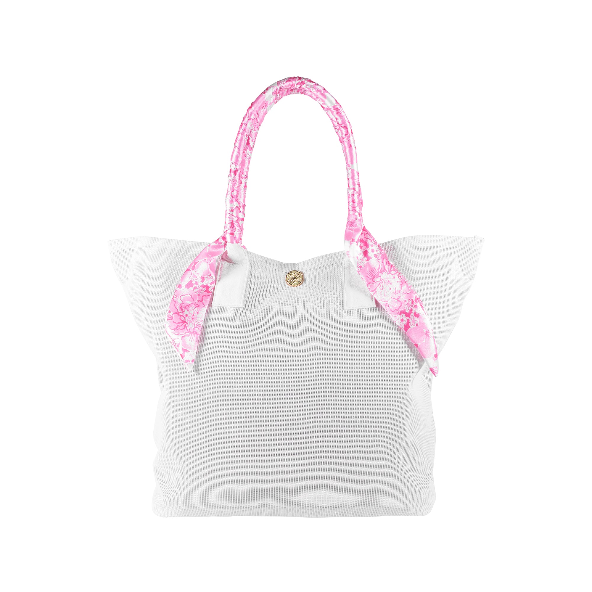 Lilly Pulitzer Beach Bag Conch Shell Pink Burst of Joy