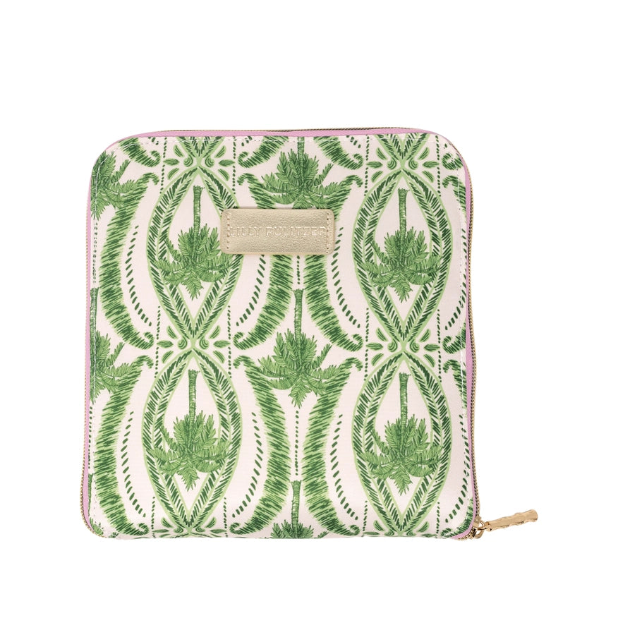 Lilly Pulitzer Packable Tote, Textured Palm Stripe