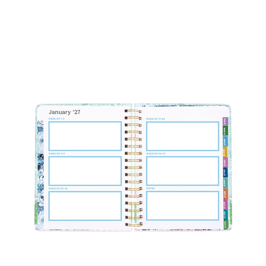 Lilly pulitzer 17 Month Monthly Agenda, Fantastical For Home Mint Condition Fantastical