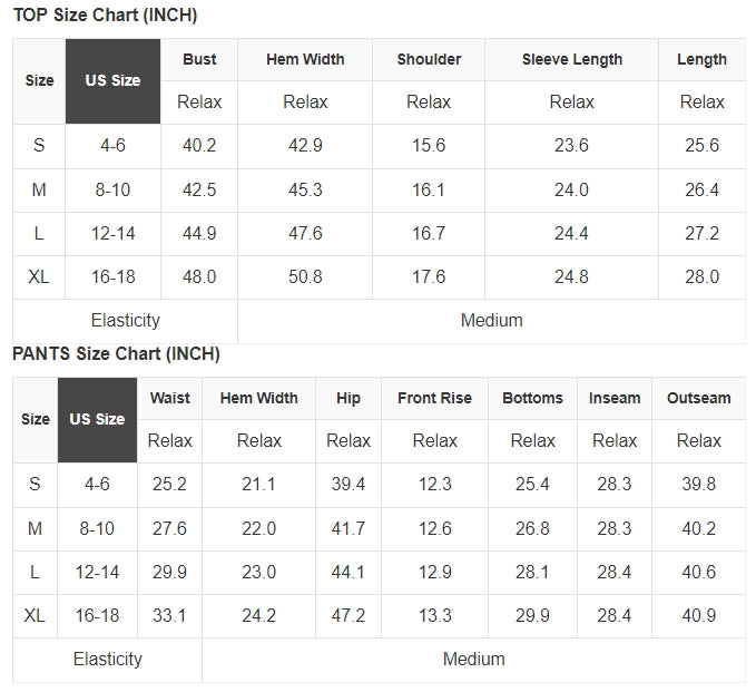 Size guide
