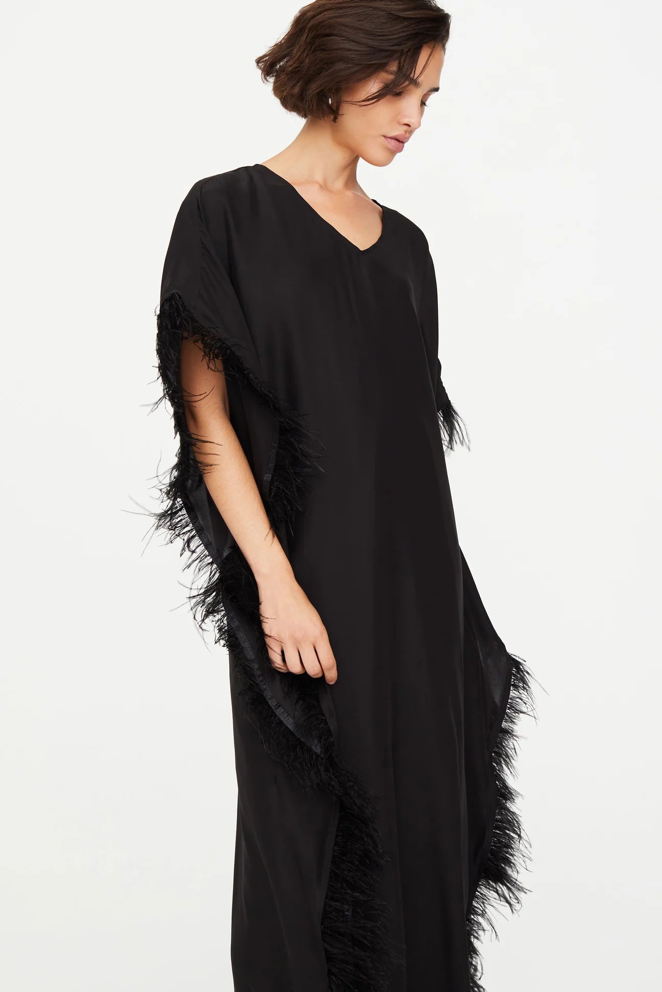 Marie Oliver | Maura Feather Caftan