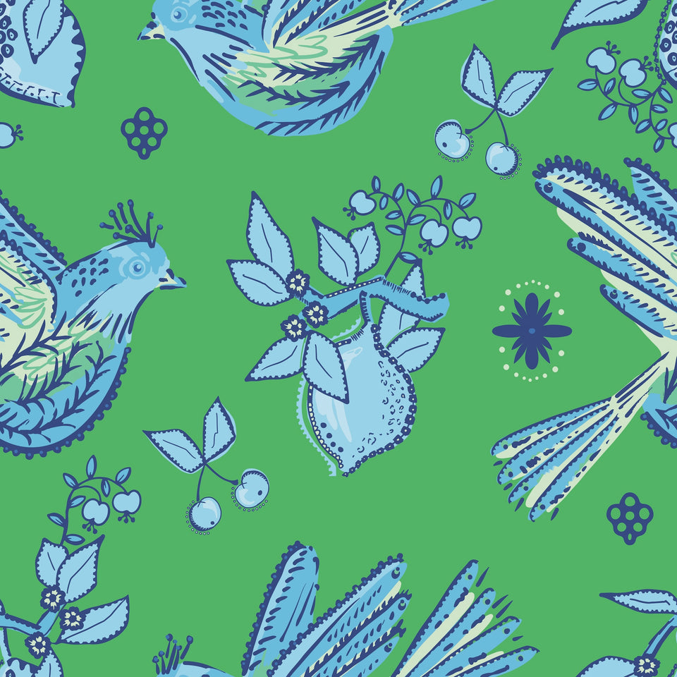 Sheridan French | Miller Dress - Maritime Songbird