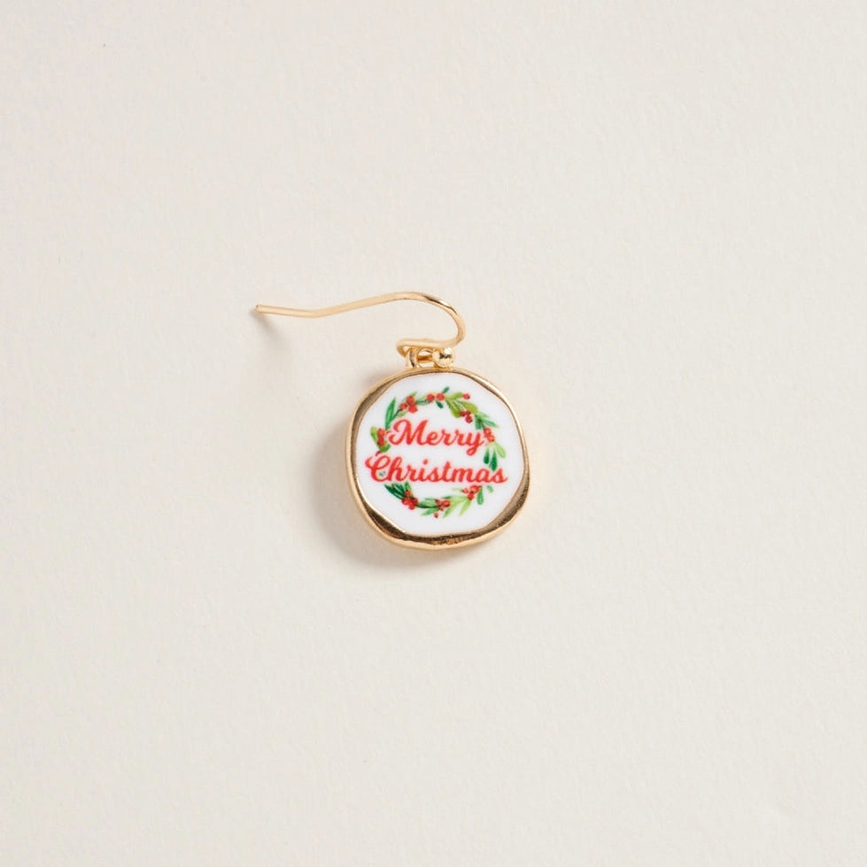 Decorative Christmas ornament with &