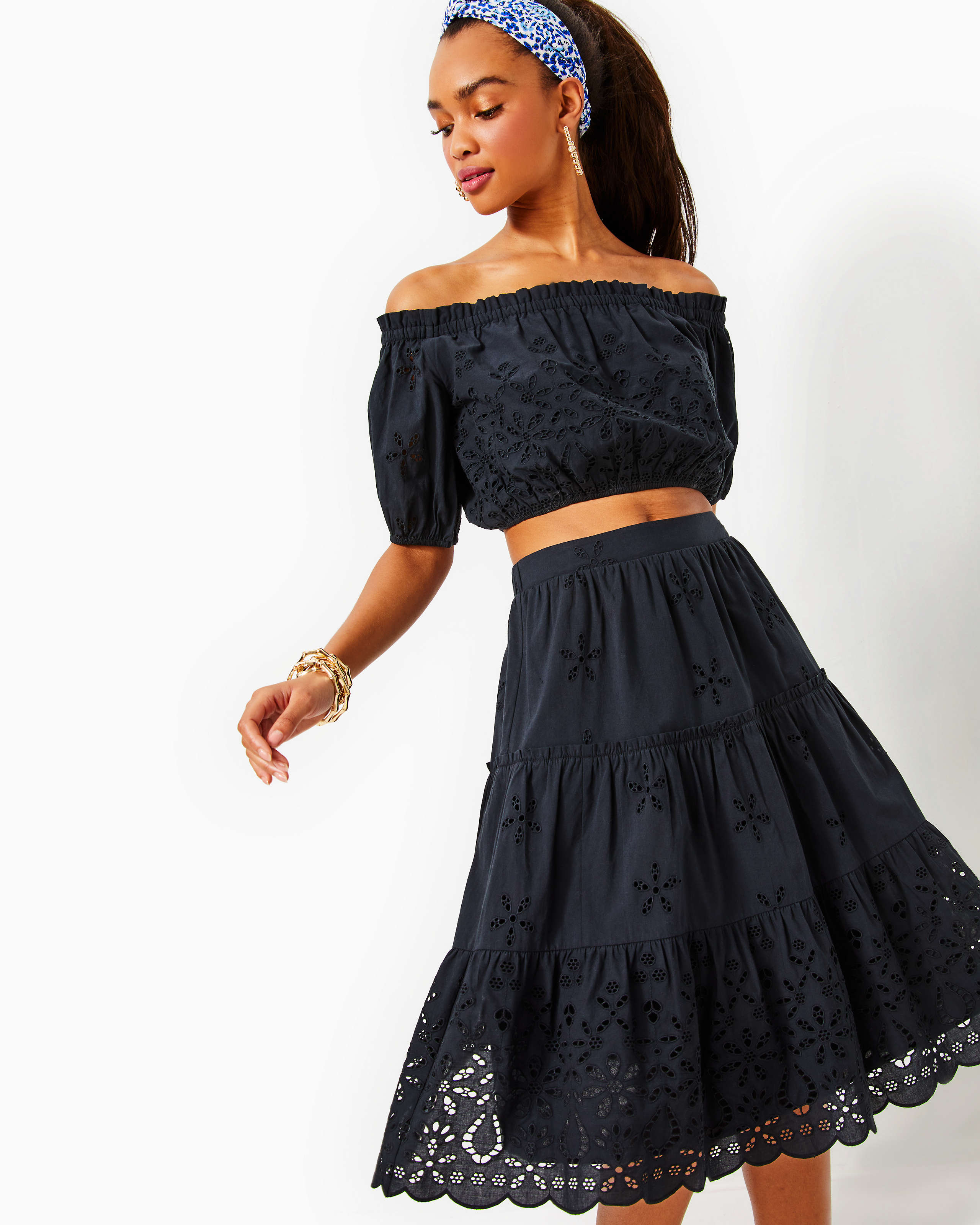 Lilly Pulitzer | Penley Midi Set | LILLY PULITZER | Cloister Collection Designer Fashion