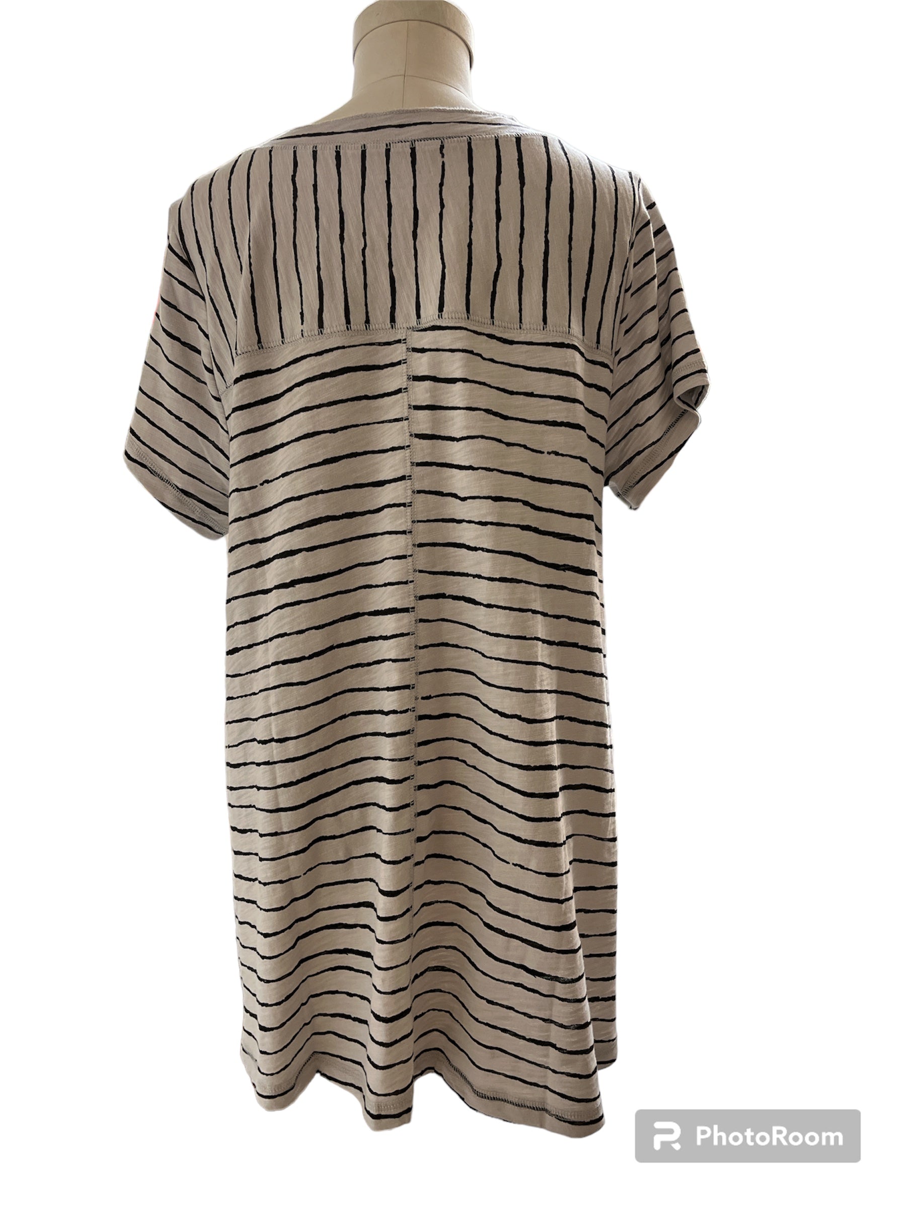 Escape By Hab | Stripe Vneck