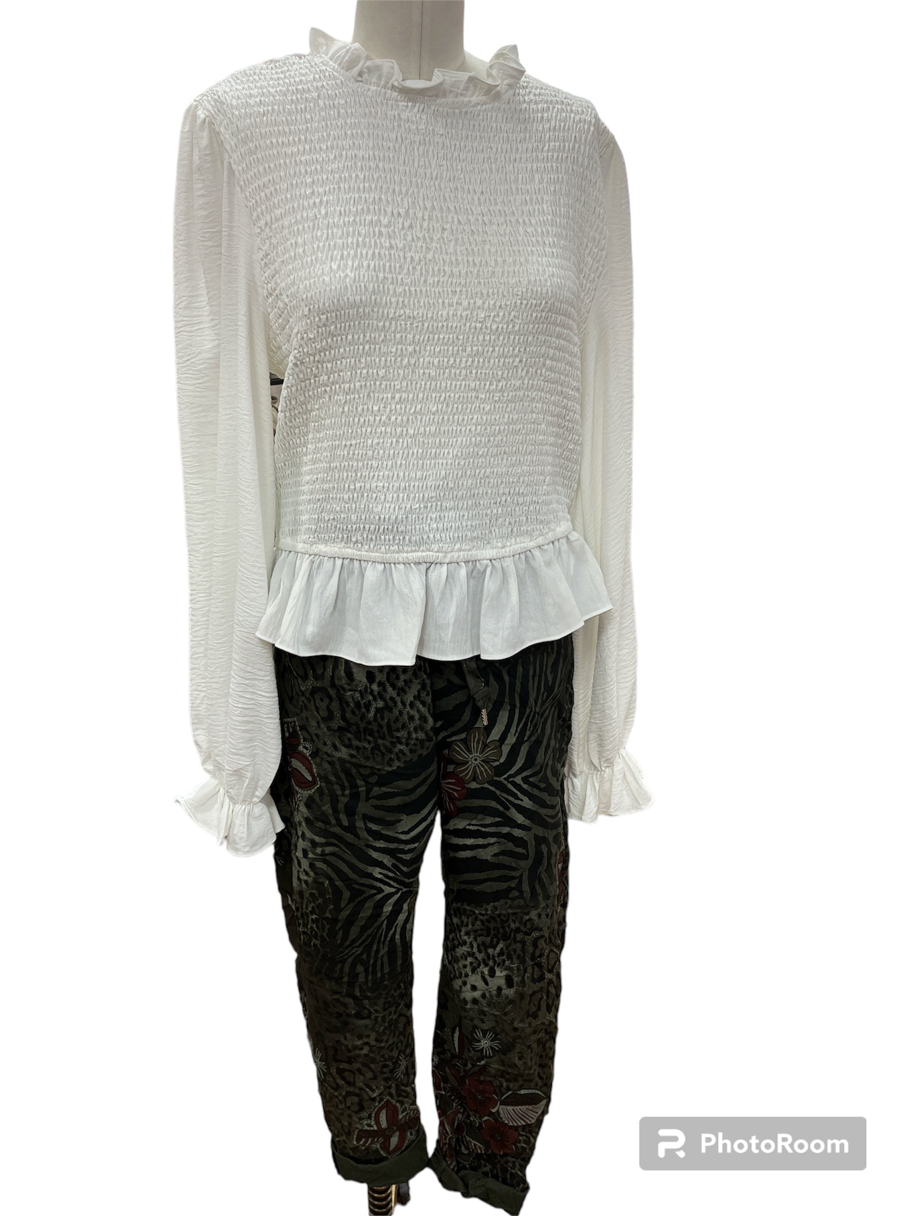 Look Mode | Olive Pattern Pant
