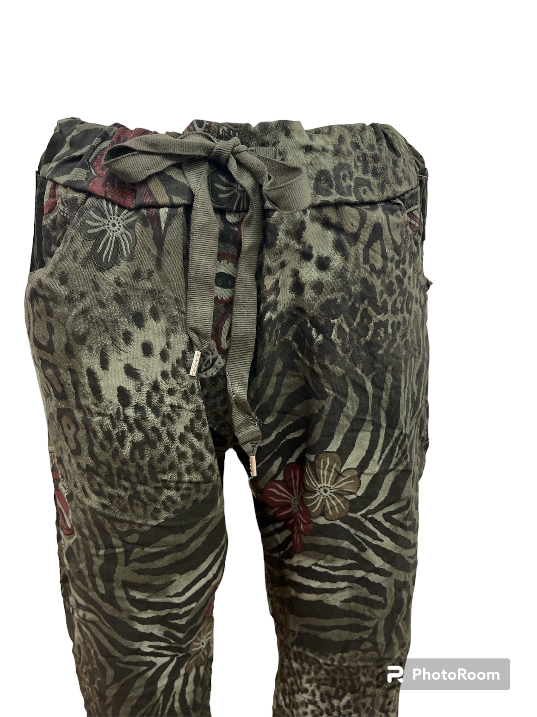 Look Mode | Olive Pattern Pant