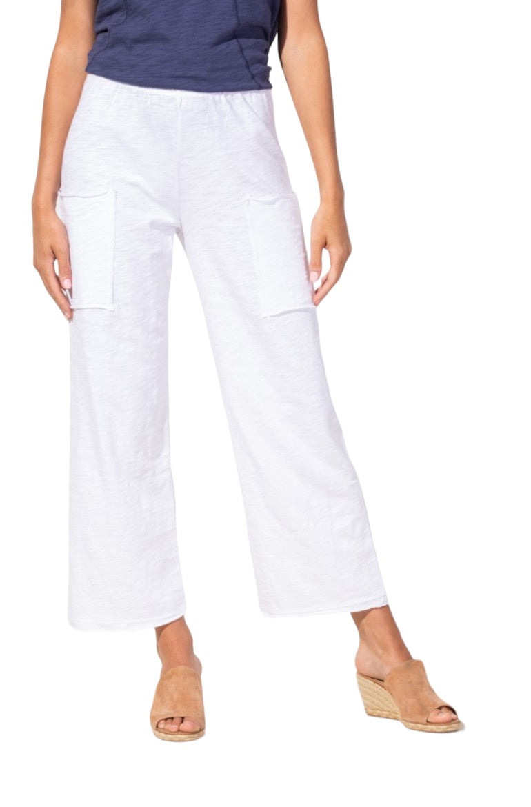 Escape By Hab | White Flood Pant | Escape By Hab | Cloister Collection Designer Fashion